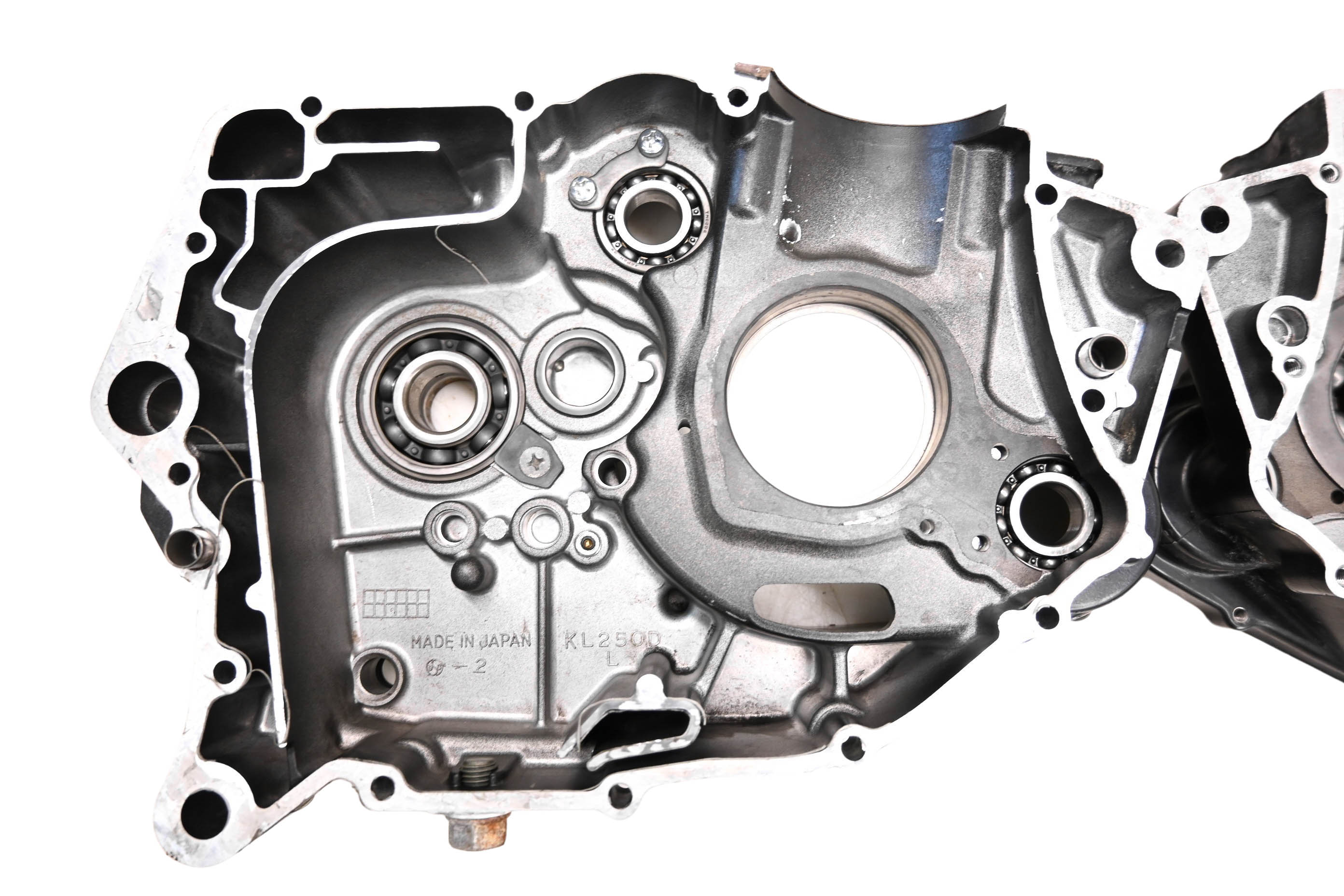 04 Kawasaki KLR250 Crankcase Center Crank Case