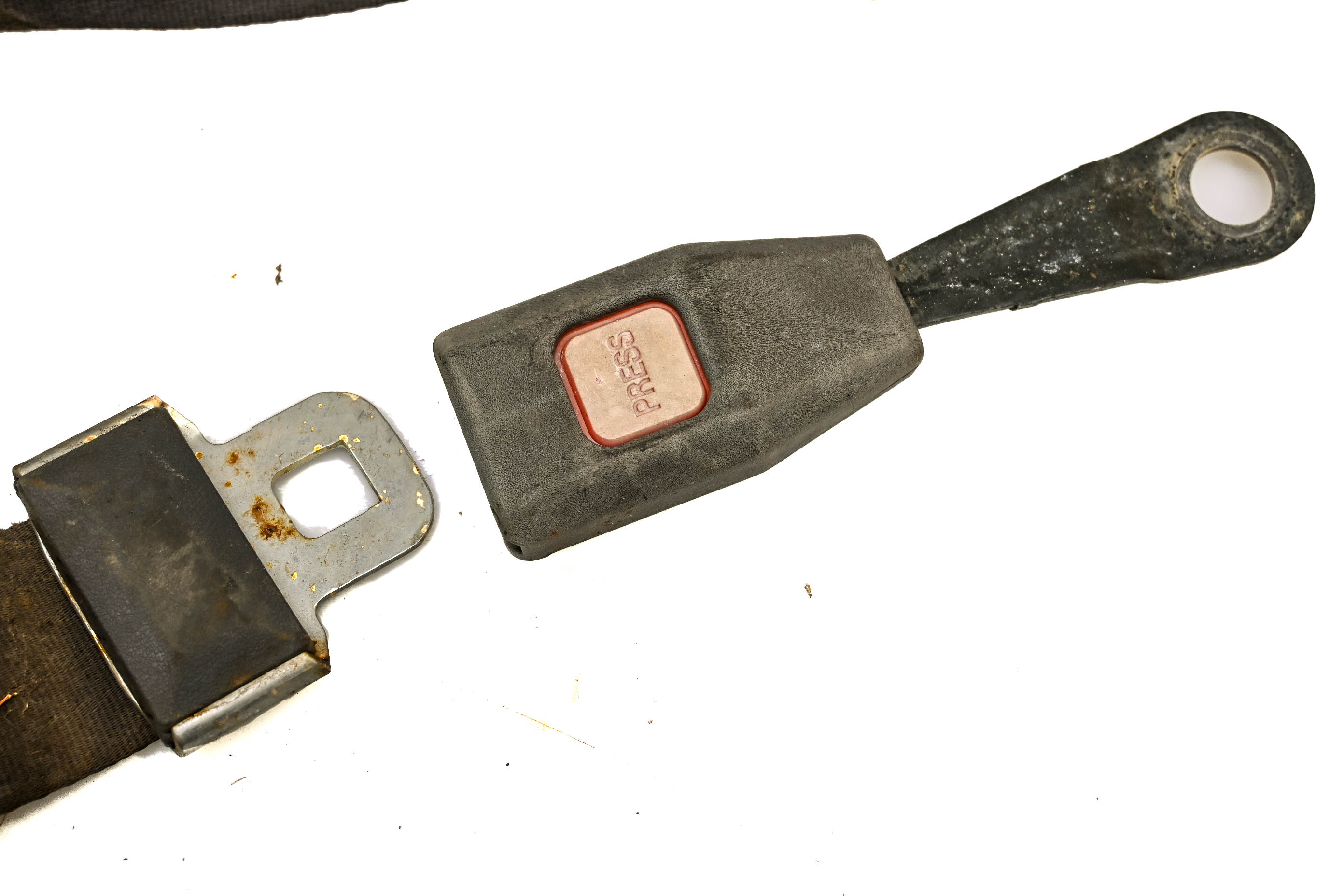 00 Kawasaki Mule 2500 2x4 Seat Belt Assembly Driver Passenger KAF620