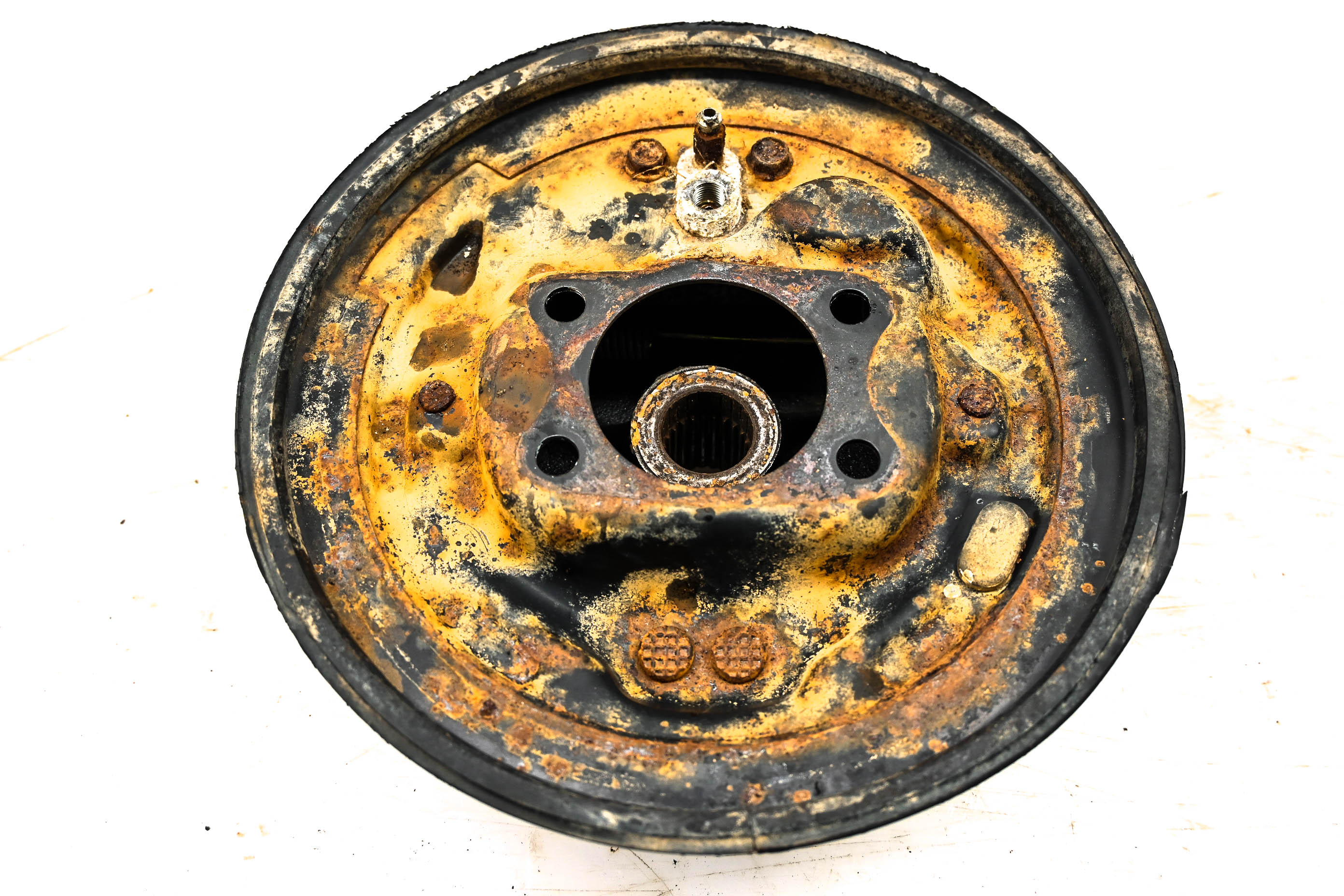 00 Kawasaki Mule 2500 2x4 Front Left Brake Drum KAF620