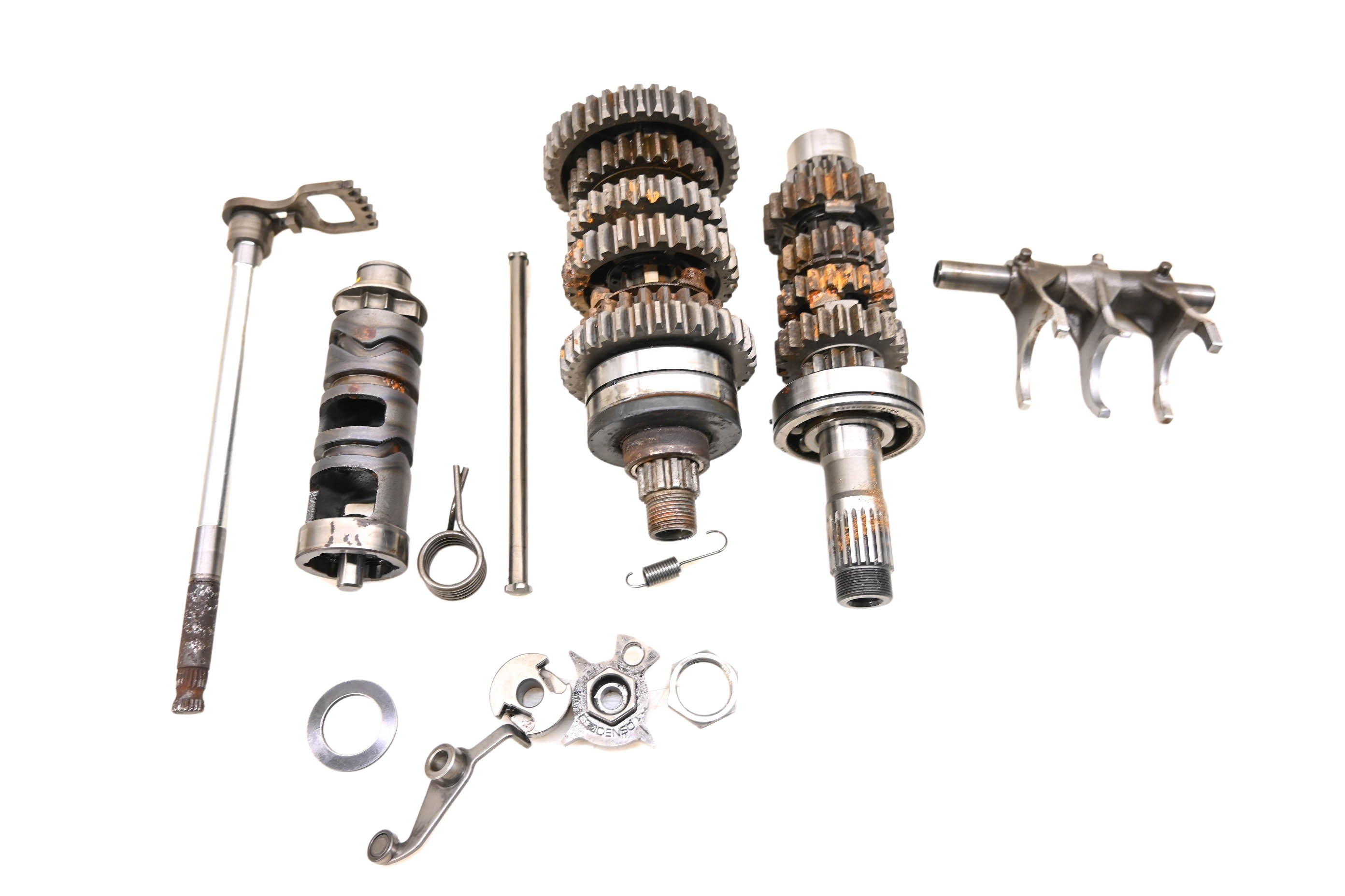 06 Suzuki Katana 600 Transmission Shift Forks & Drum GSX600F