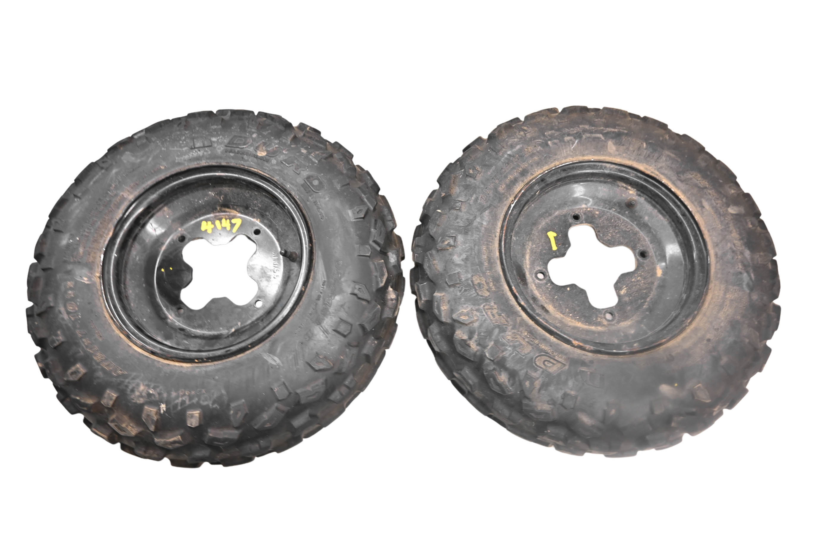 15 Polaris Phoenix 200 2x4 Front Wheels Rims & Tires 21X7-10