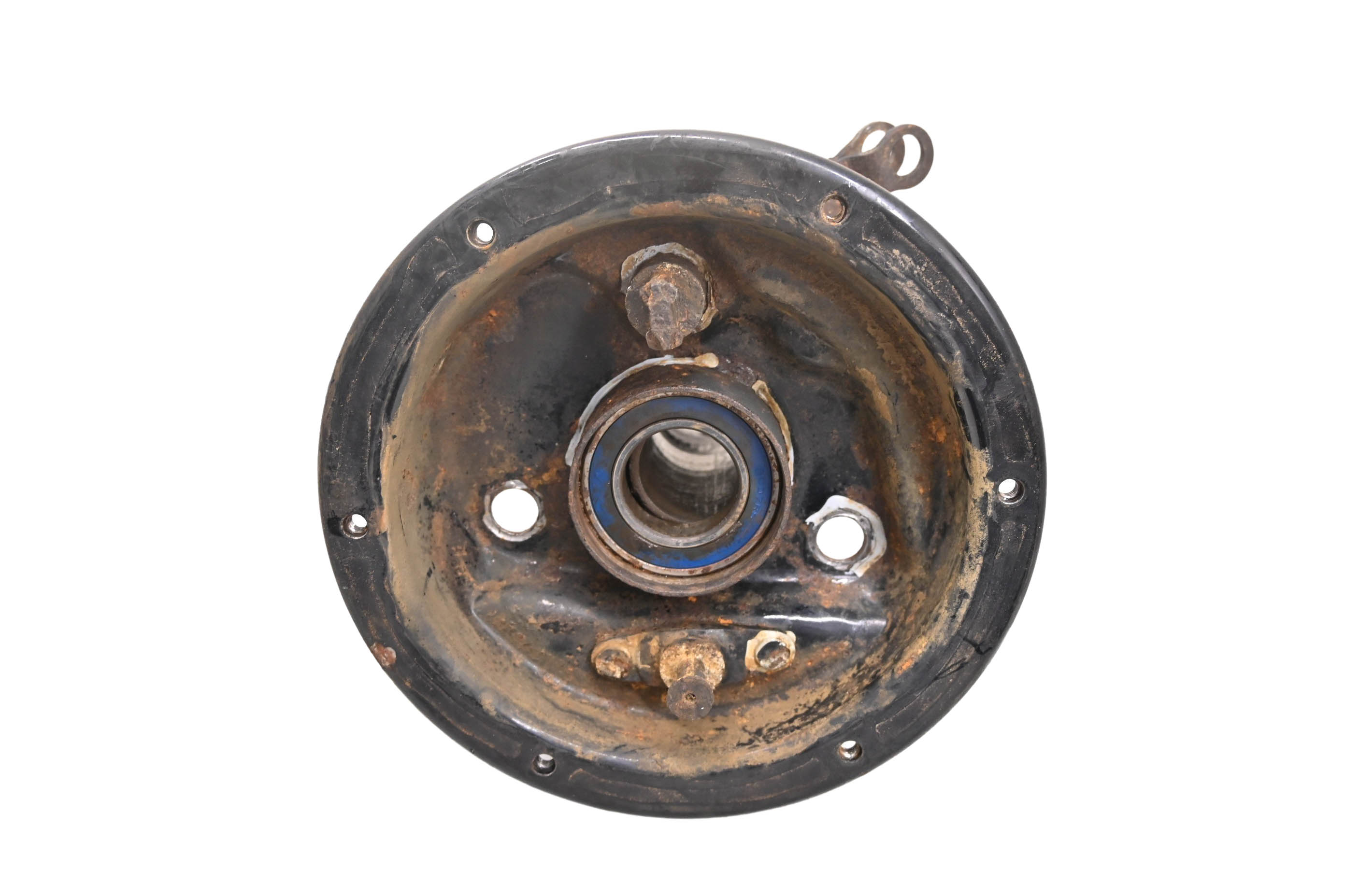 86 Honda Fourtrax 125 2x4 Rear Brake Drum Housing TRX125