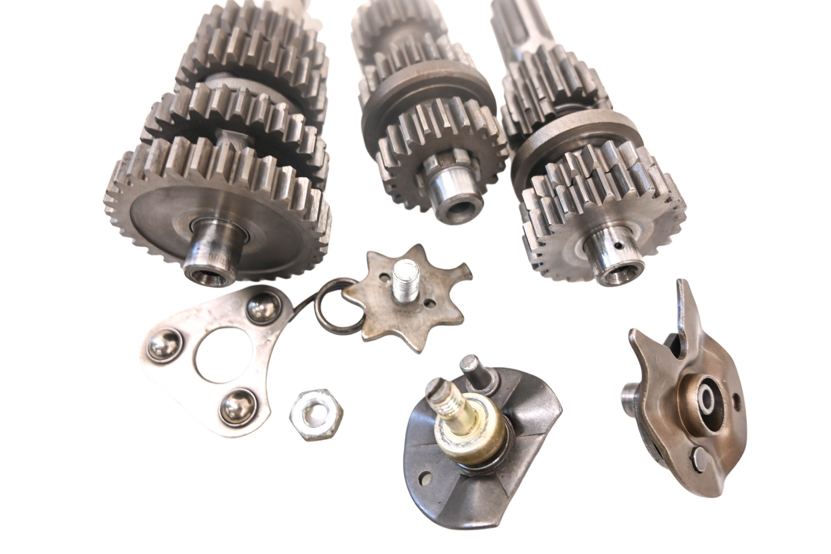 86 Honda Fourtrax 125 2x4 Transmission Shift Forks & Drum TRX125