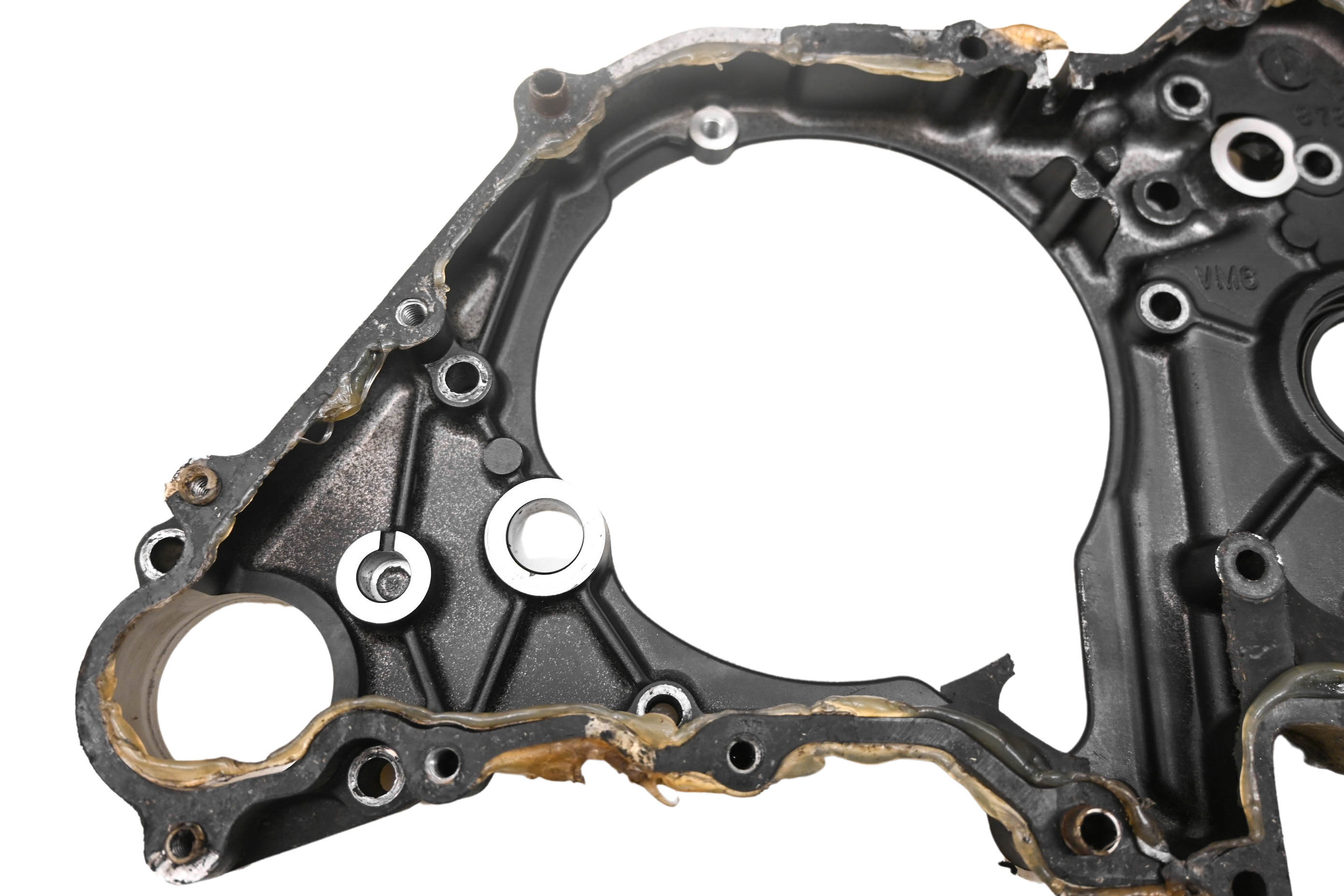 86 Honda Fourtrax 125 2x4 Inner Left Engine Stator Cover TRX125