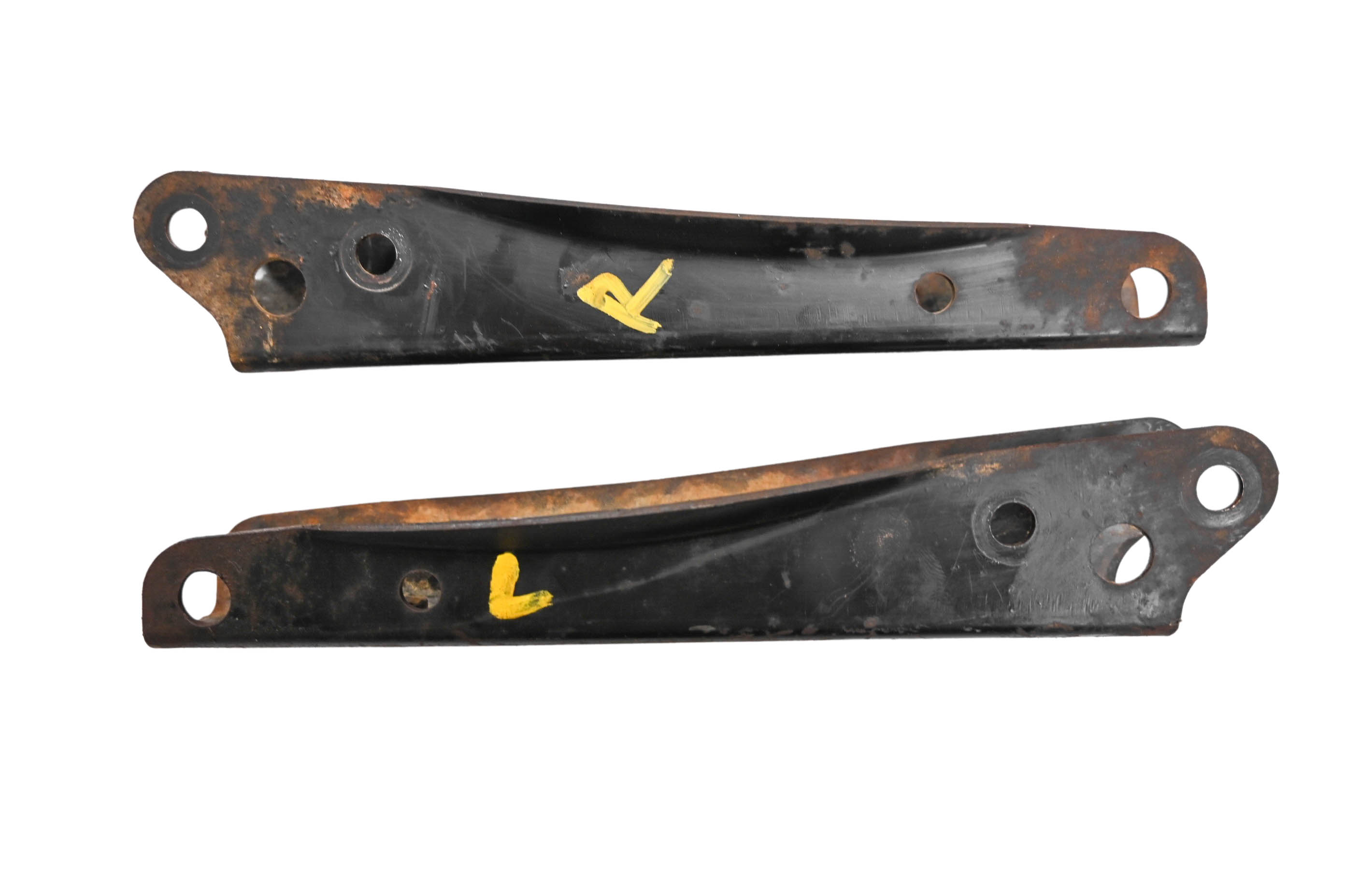 05 Honda Rancher 350 4x4 Front Foot Rest Peg Brackets Mounts Left & Right TRX350FE