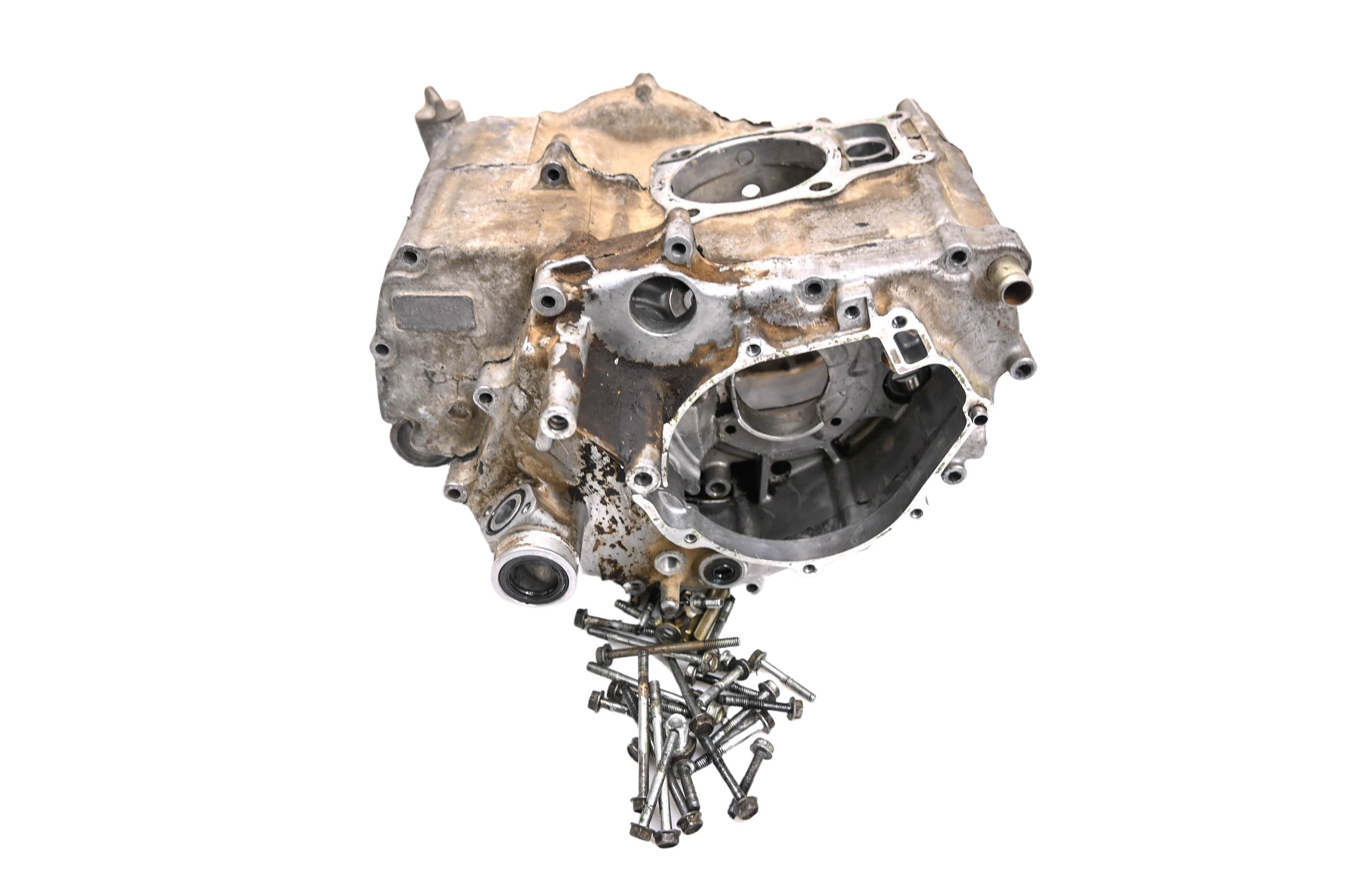 05 Honda Rancher 350 4x4 Crankcase Center Crank Case TRX350FE