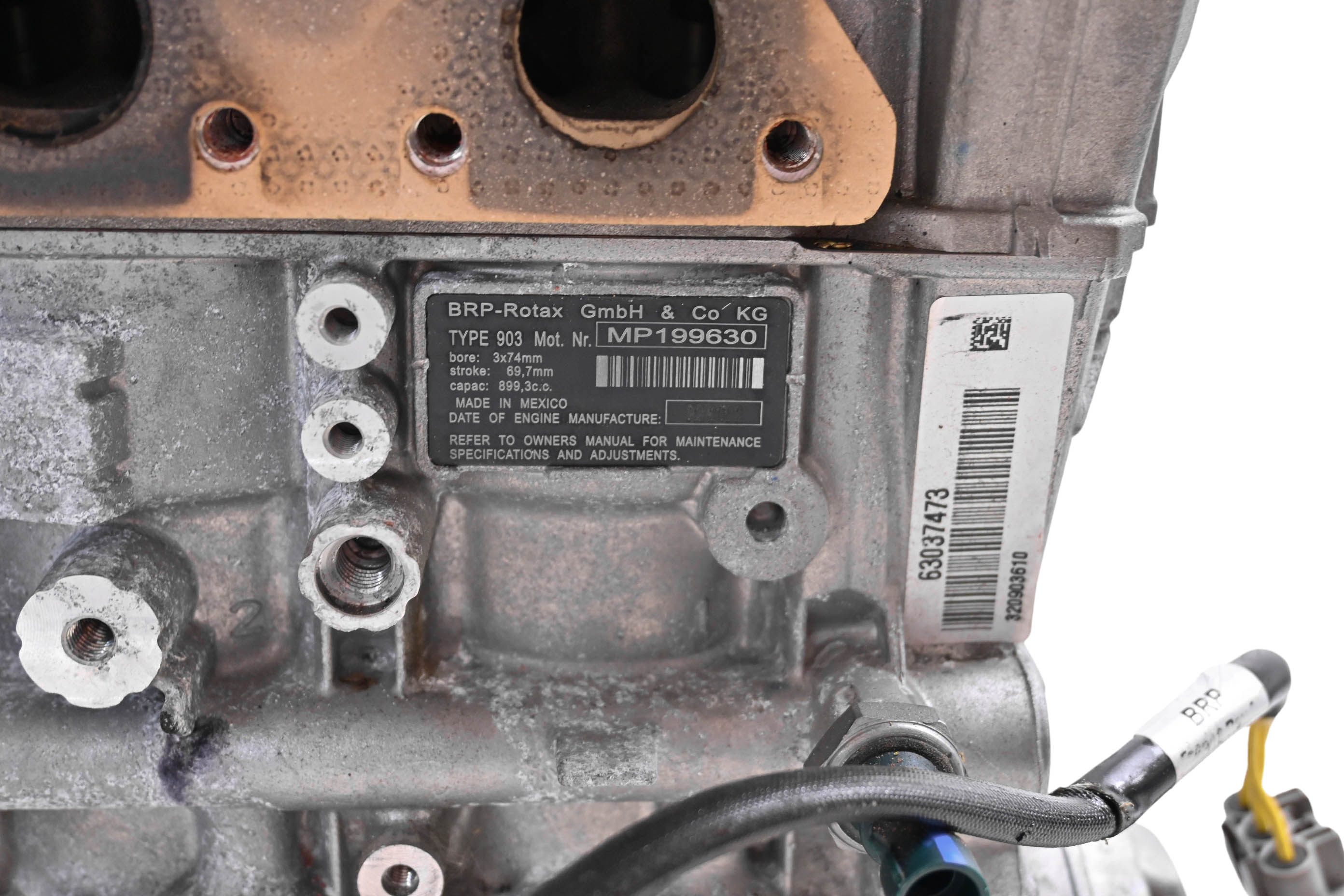 22 Can-Am Ryker 900 ACE Complete Motor Engine