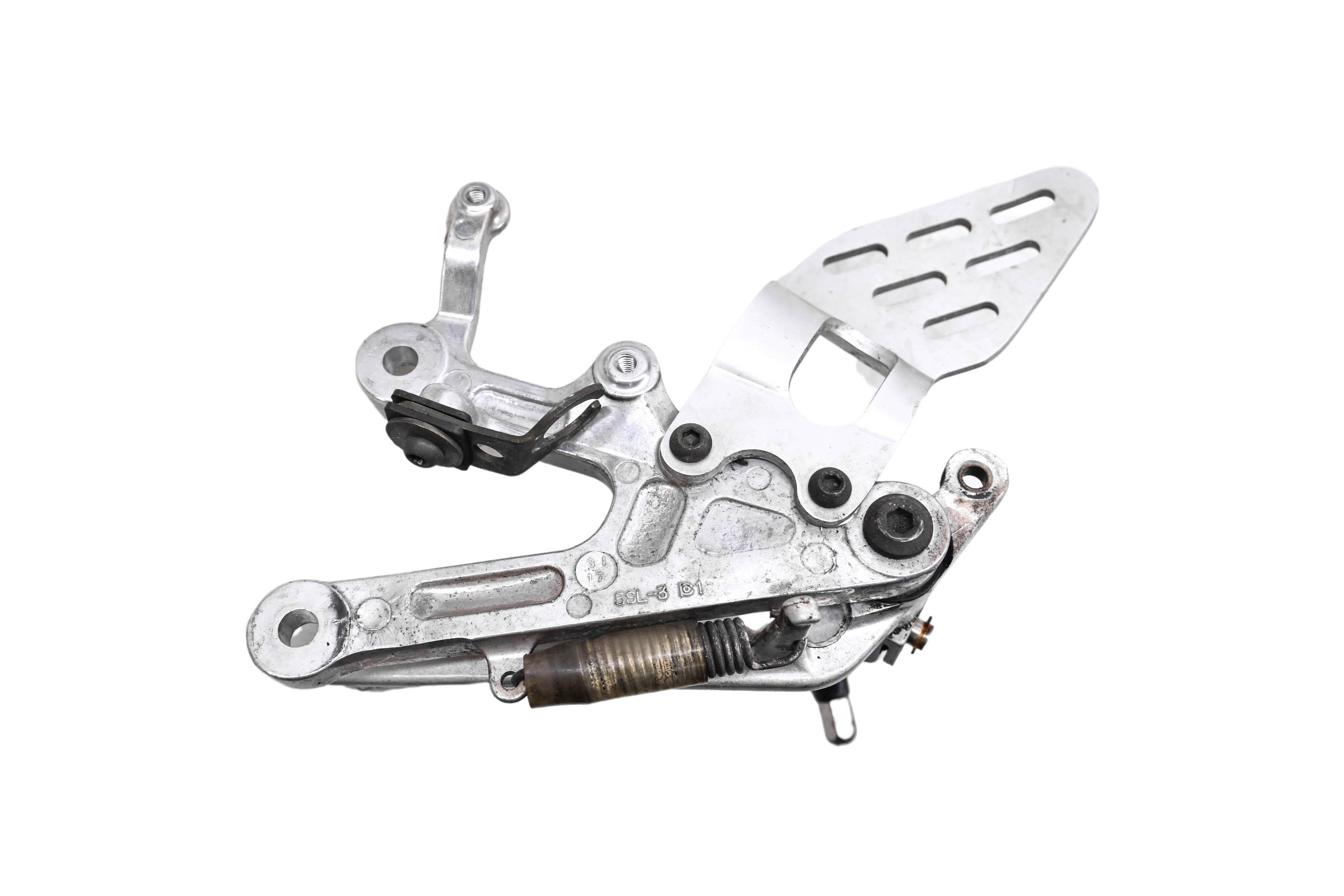 04 Yamaha YZF R6 Left Side Foot Peg & Brake Pedal
