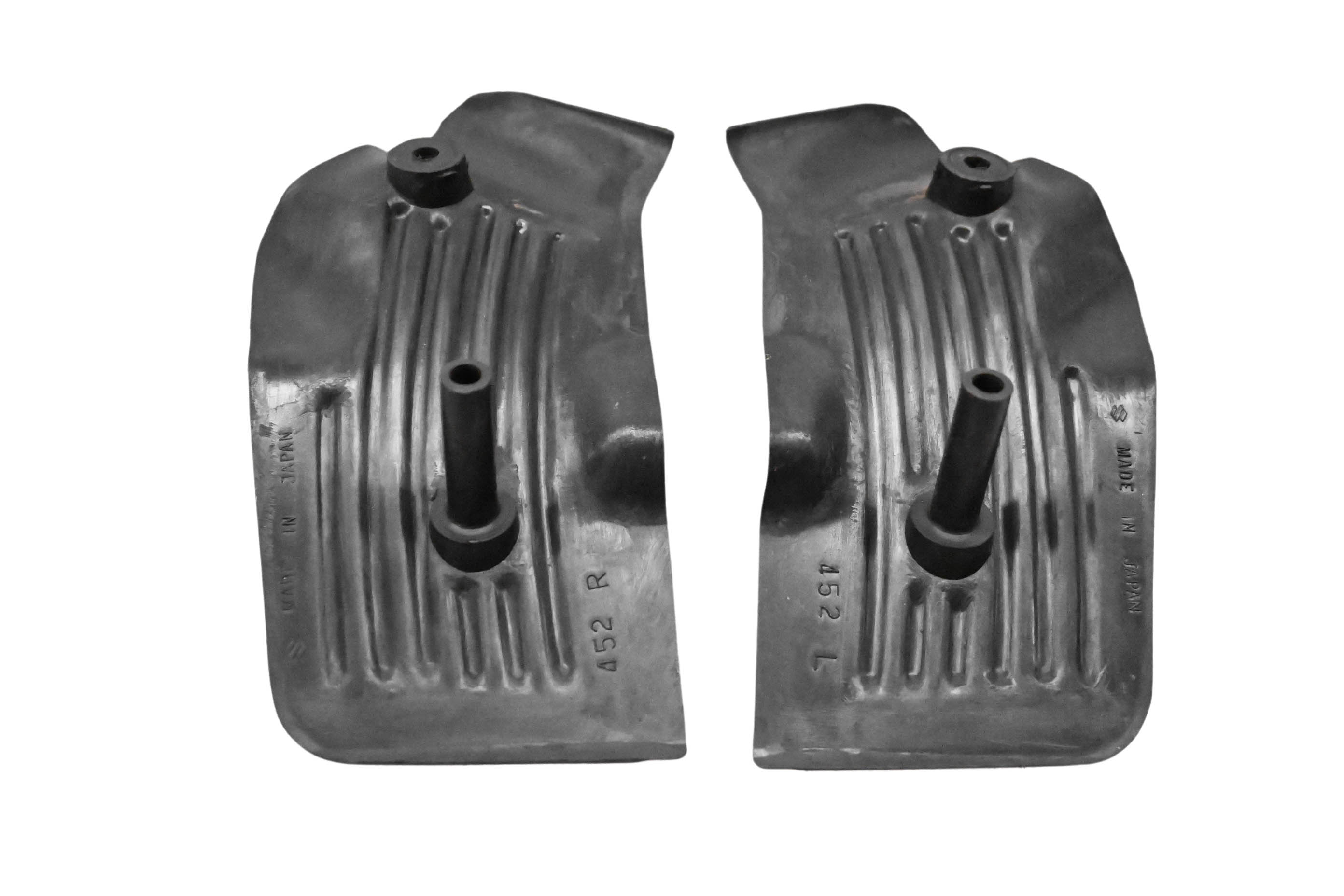 80 Suzuki GS550L Upper Frame Trim Covers Left & Right