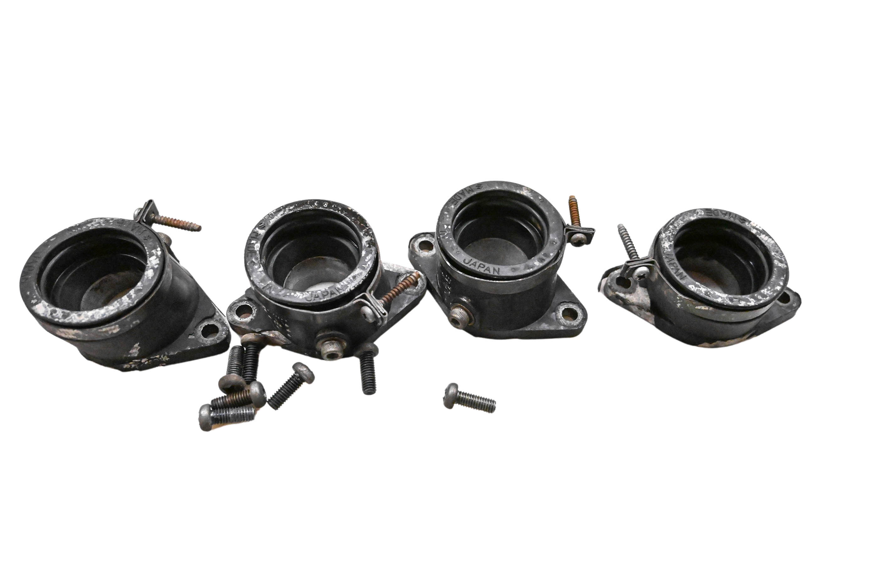 80 Suzuki GS550L Intake Manifold Carburetor Boots