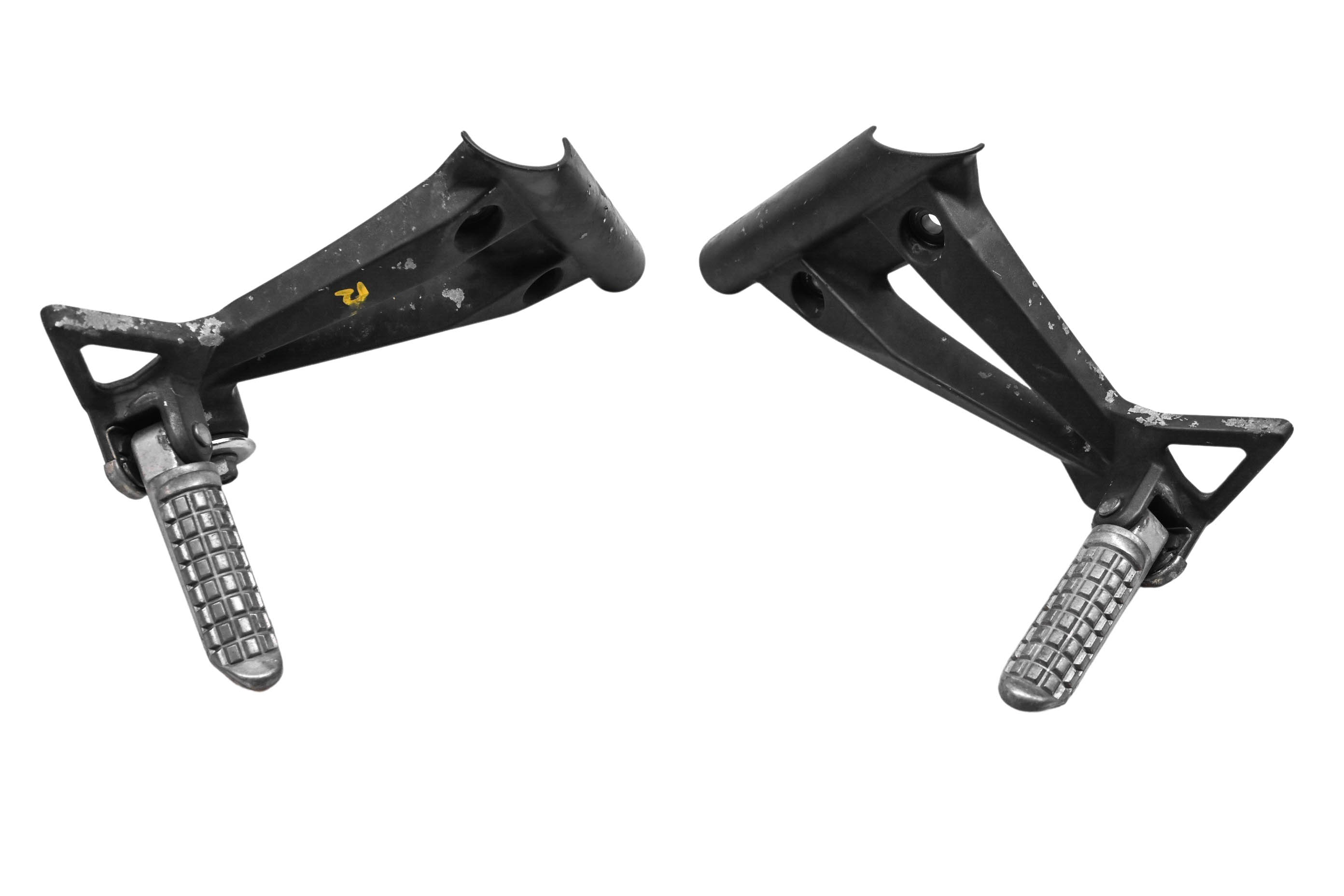 08 Kawasaki Ninja 250R Passenger Foot Pegs Left & Right EX250
