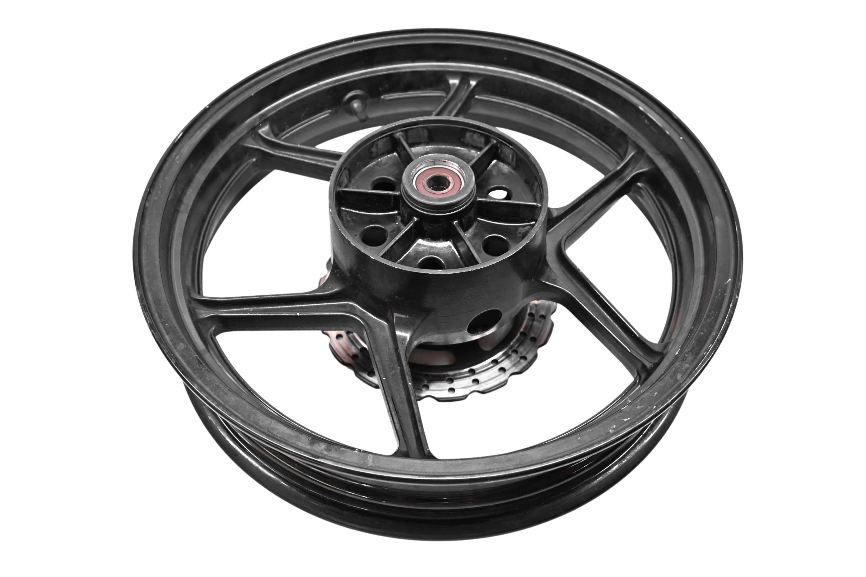 08 Kawasaki Ninja 250R Rear Wheel Rim & Rotor 17X3.5 EX250