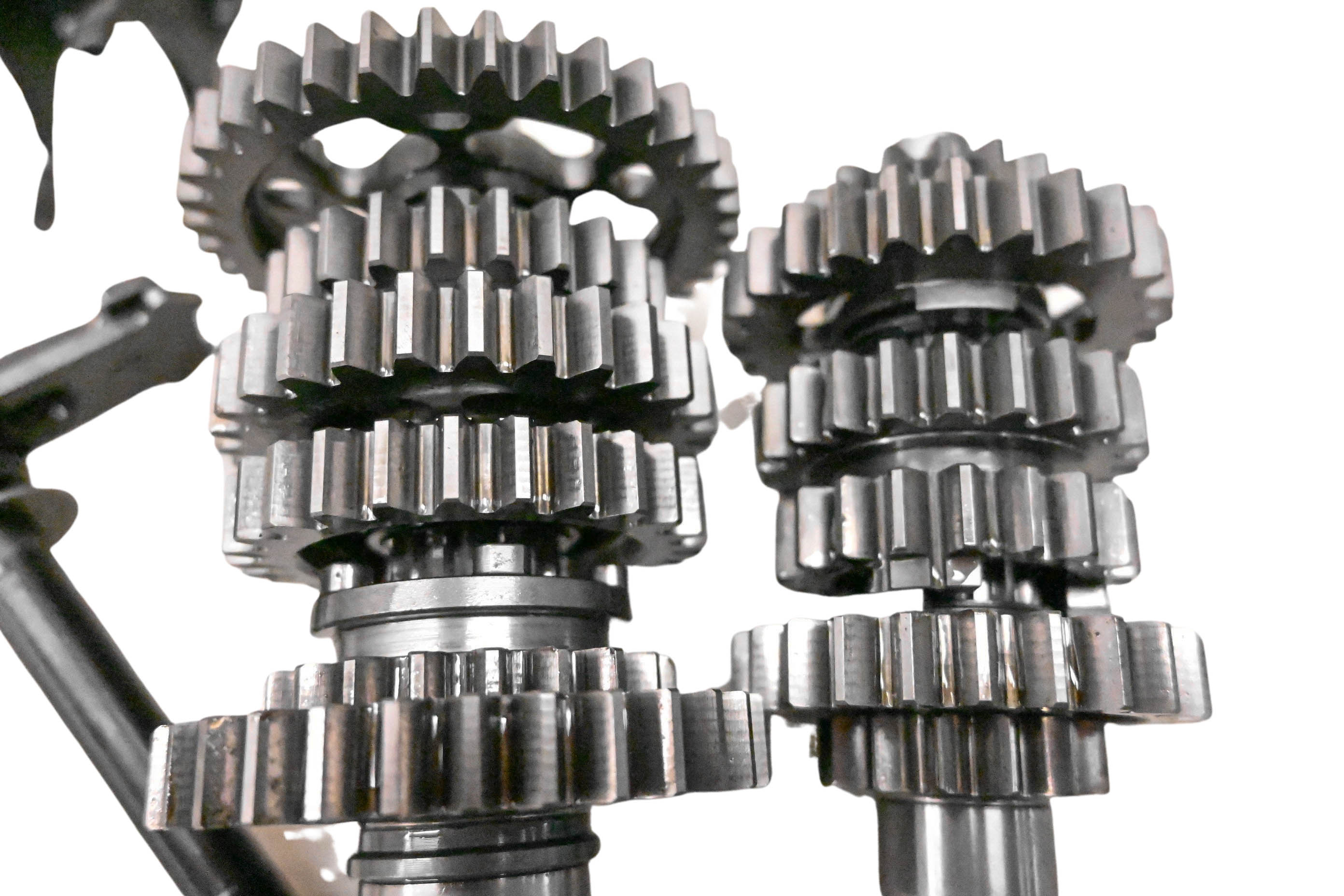 08 KTM 450 EXC-R Transmission Shift Forks & Drum