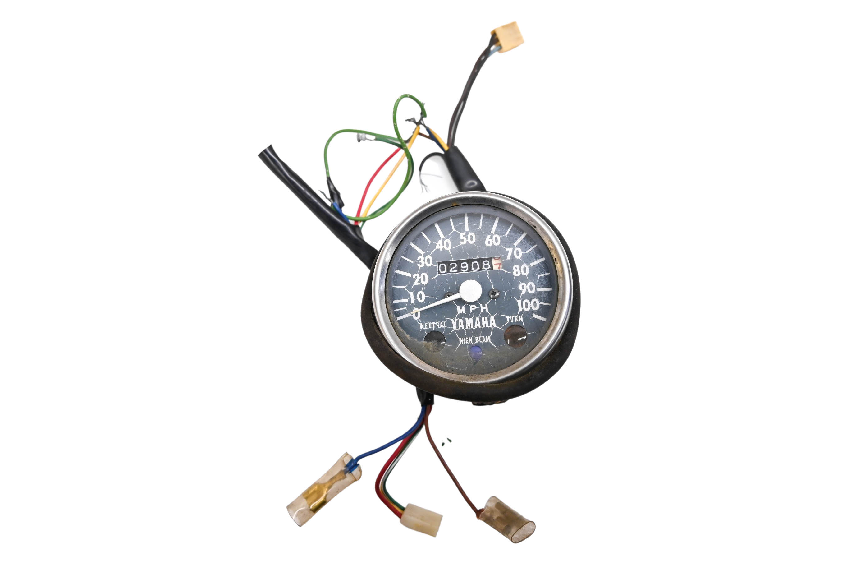 75 Yamaha RD125 Speedometer Dash