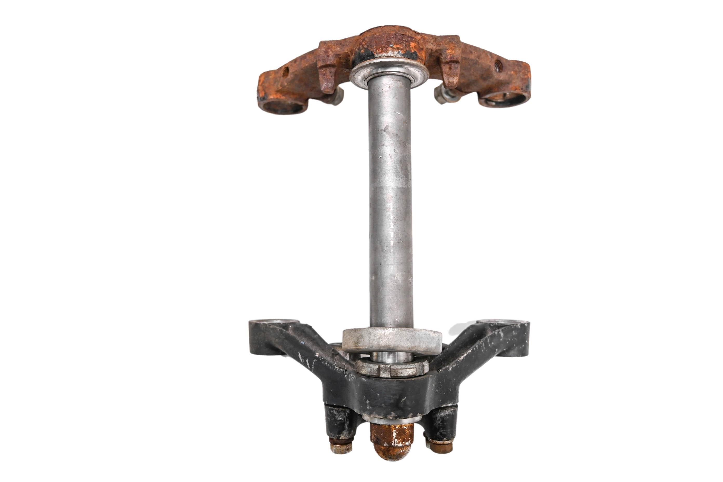 75 Yamaha RD125 Triple Tree Handlebar Clamps