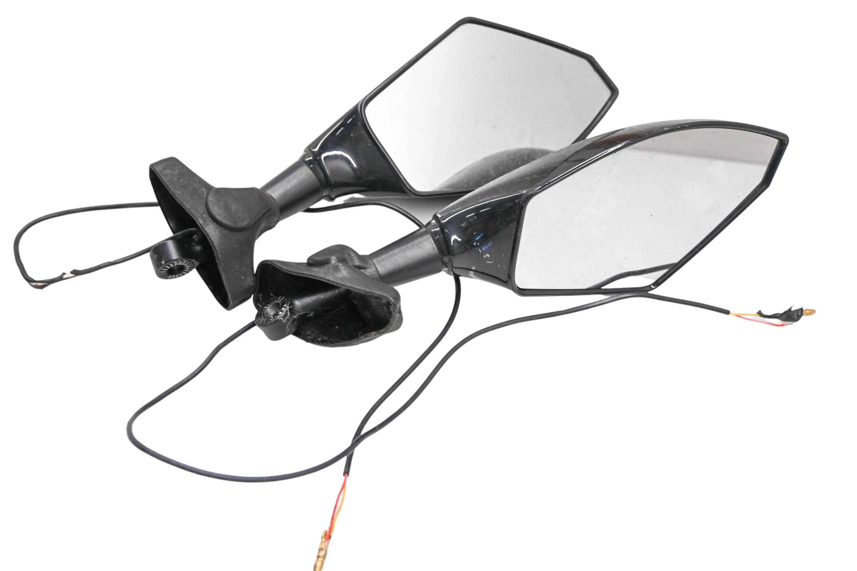 01 Yamaha YZF600R Front Mirror Blinkers Left & Right Aftermarket