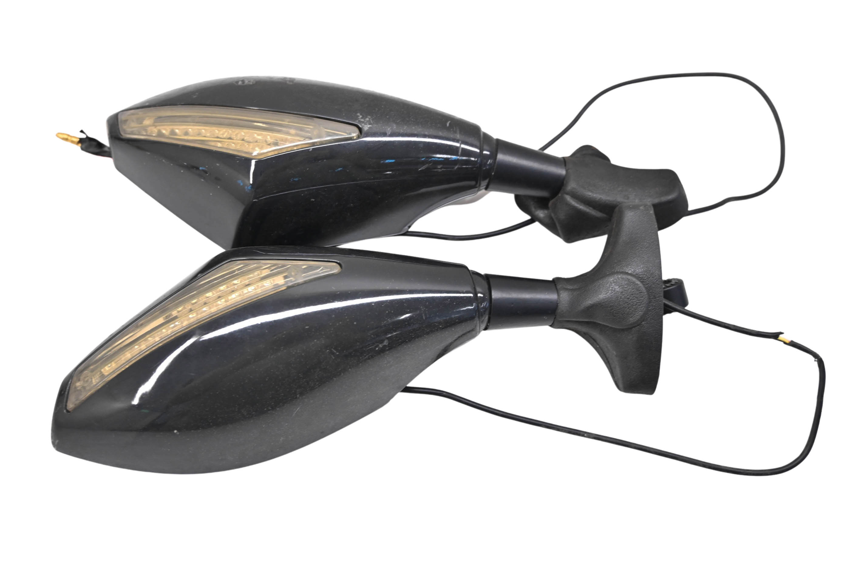 01 Yamaha YZF600R Front Mirror Blinkers Left & Right Aftermarket