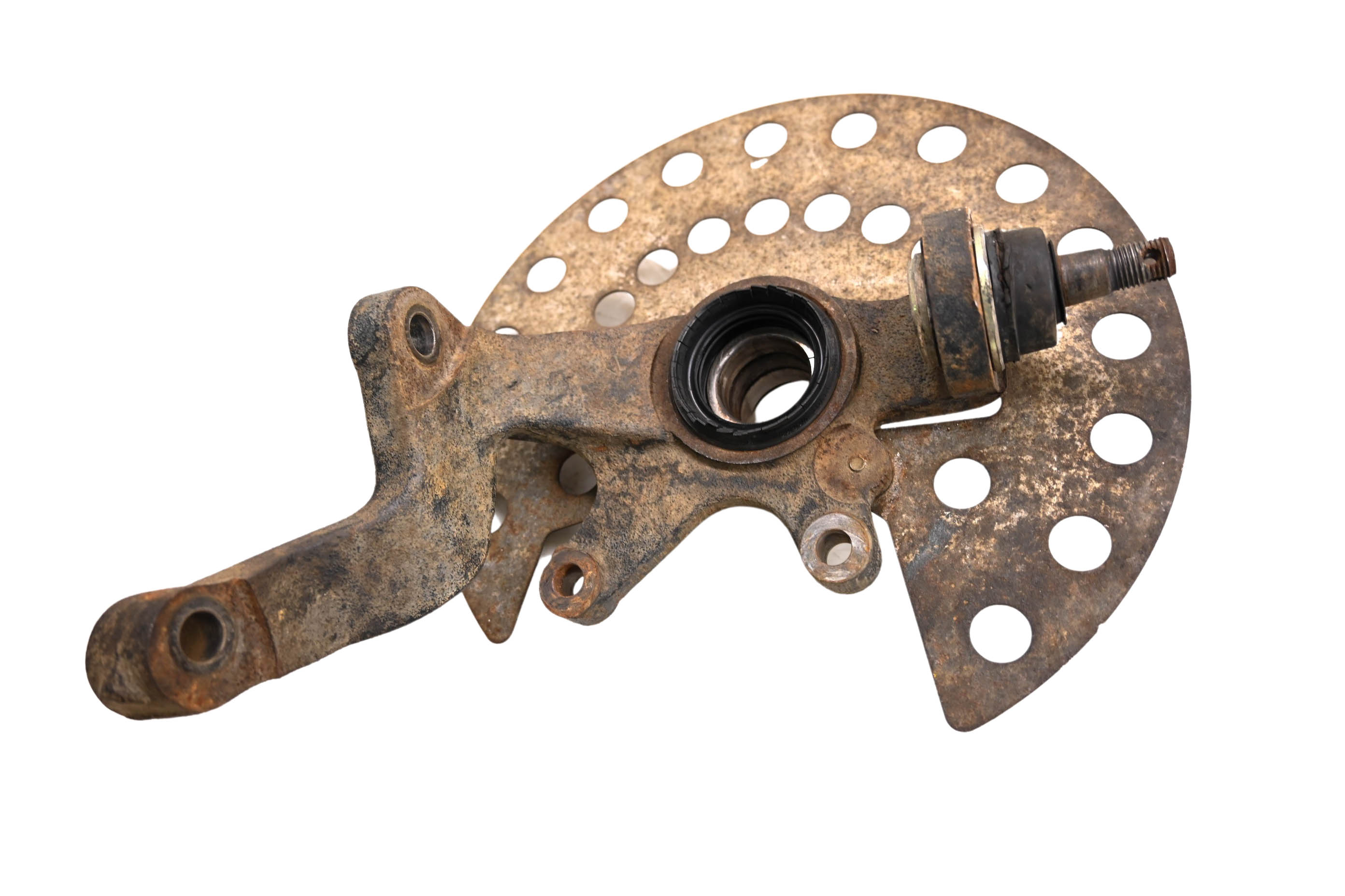 04 Yamaha Rhino 660 4x4 Front Left Spindle Knuckle YXR660F