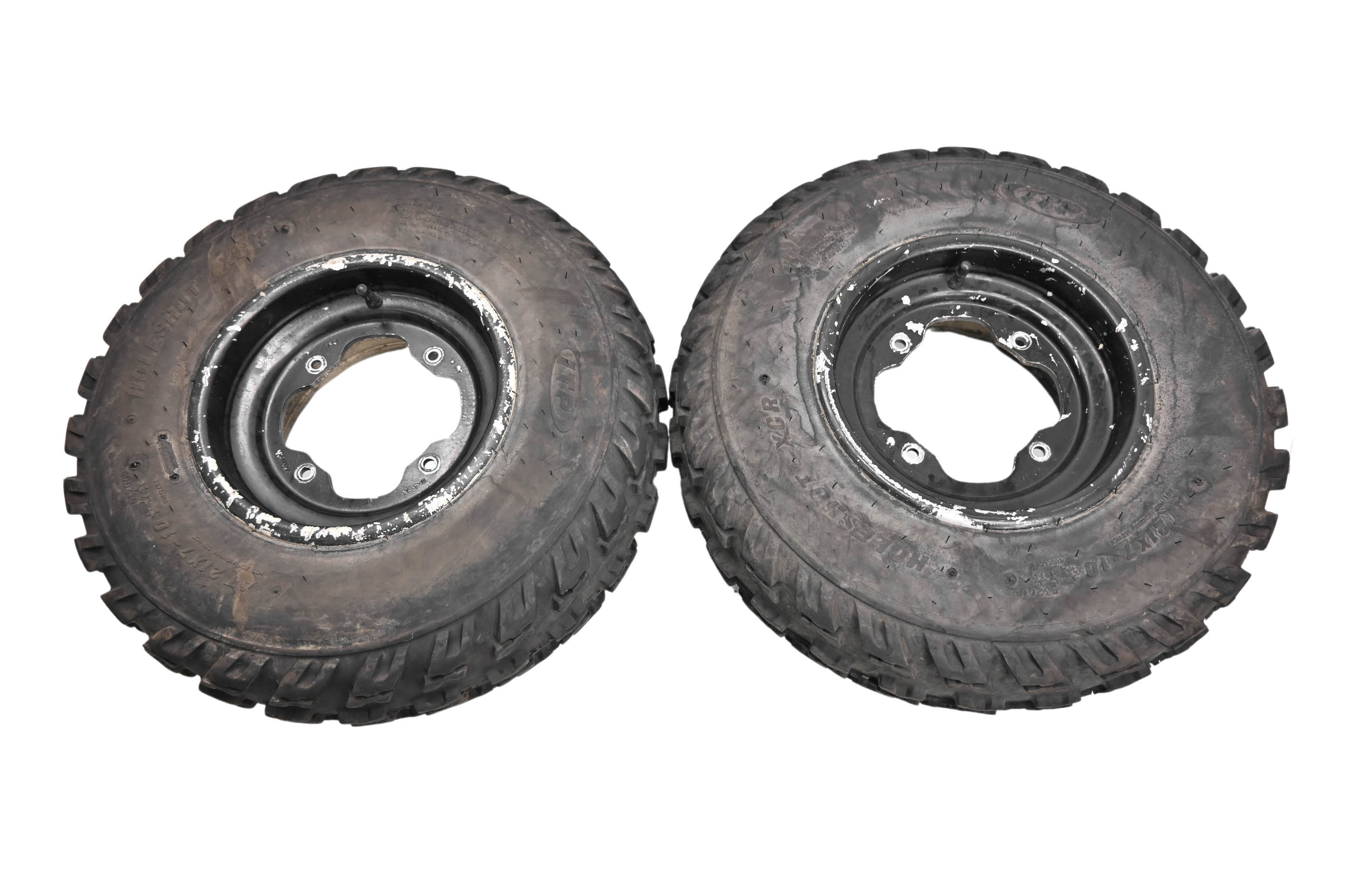 07 Yamaha Raptor 350 2x4 Front Wheels Rims & Tires 21X7-10 4/156 YFM350R