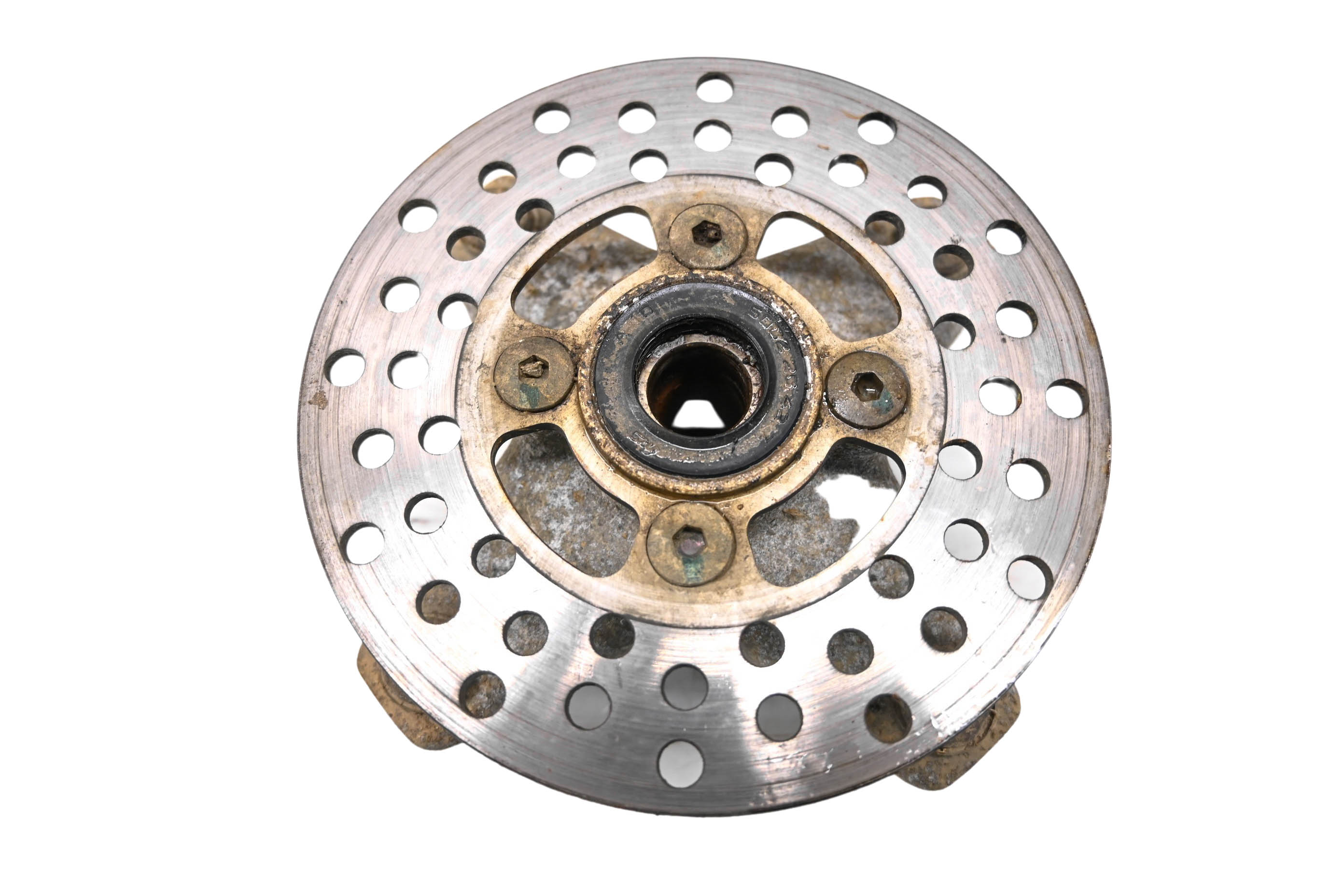 07 Yamaha Raptor 350 2x4 Front Wheel Hub & Rotor Left Right YFM350R