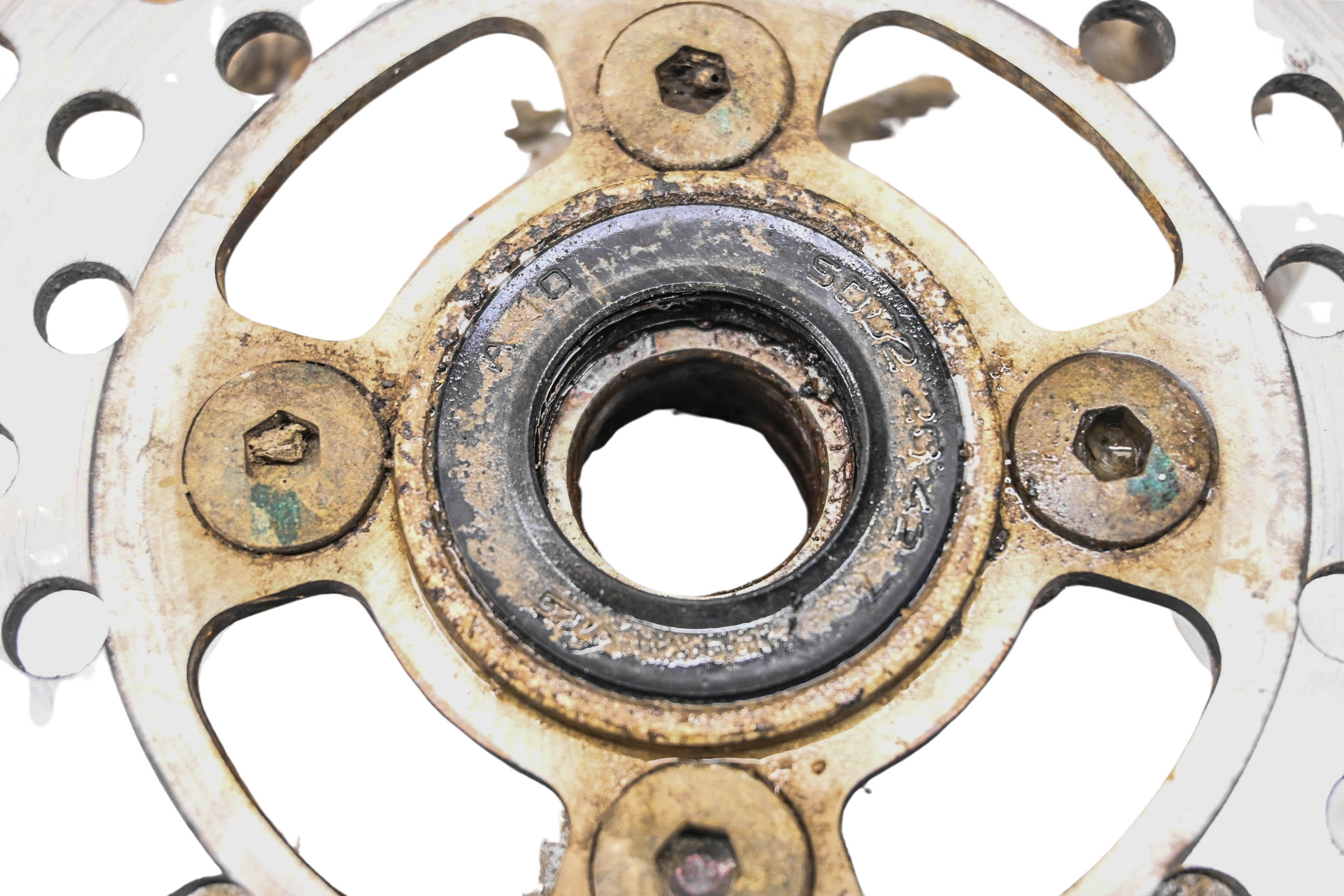 07 Yamaha Raptor 350 2x4 Front Wheel Hub & Rotor Left Right YFM350R