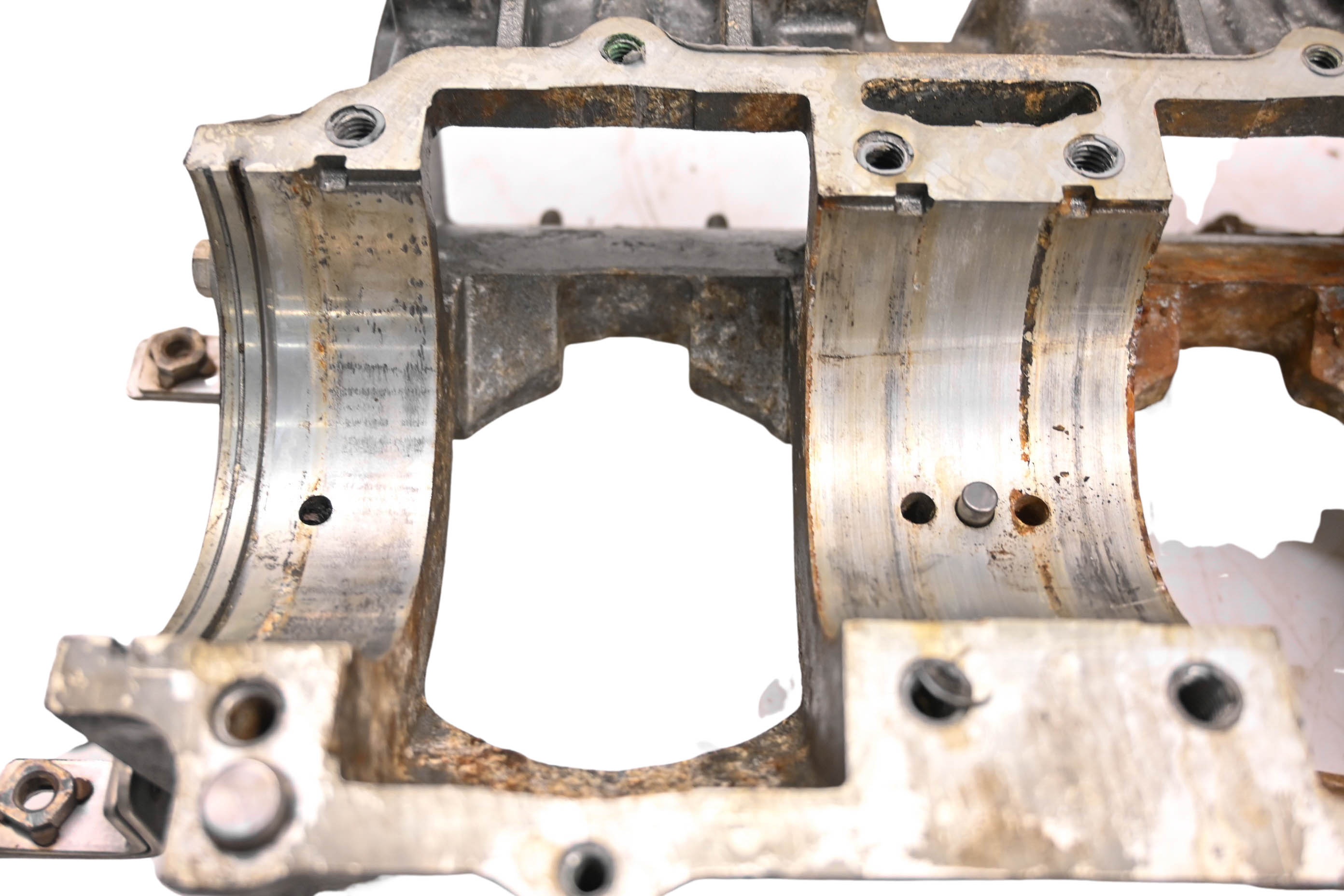 03 Kawasaki Ultra 130 Upper Crankcase Center Half Crank Case JH1100