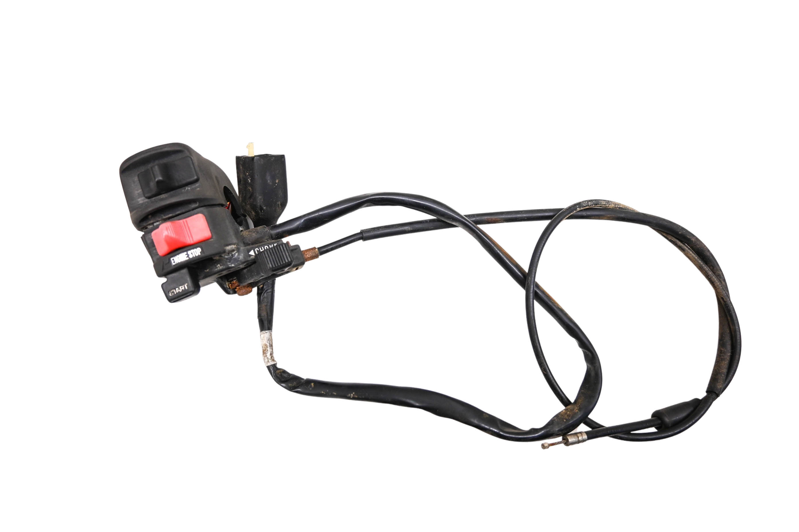 05 Kawasaki Bayou 250 2x4 Headlight On Off Handlebar Start Switch & Choke Cable KLF250