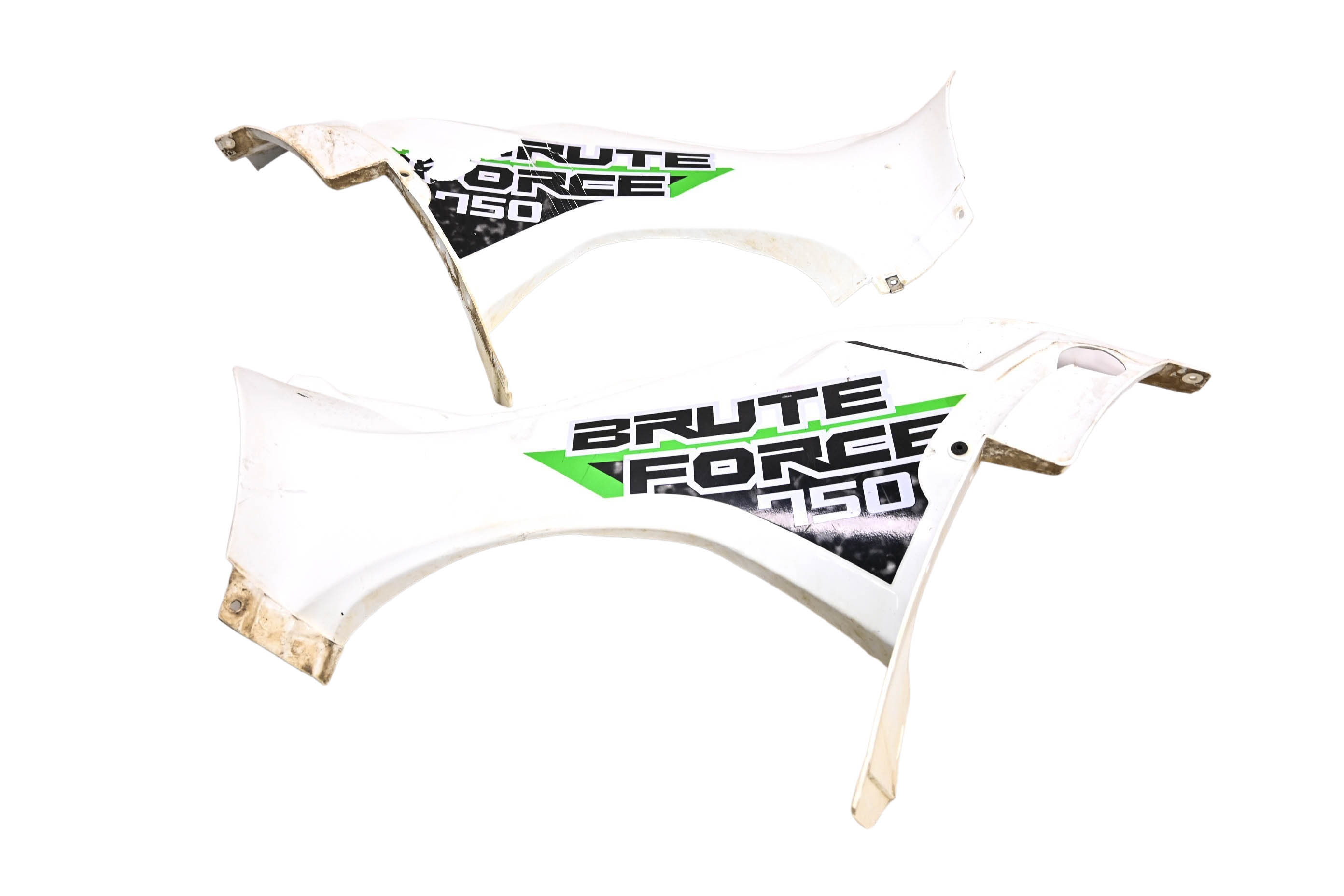 19 Kawasaki Brute Force 750 4x4i Side Covers Panels Fenders Left & Right KVF750