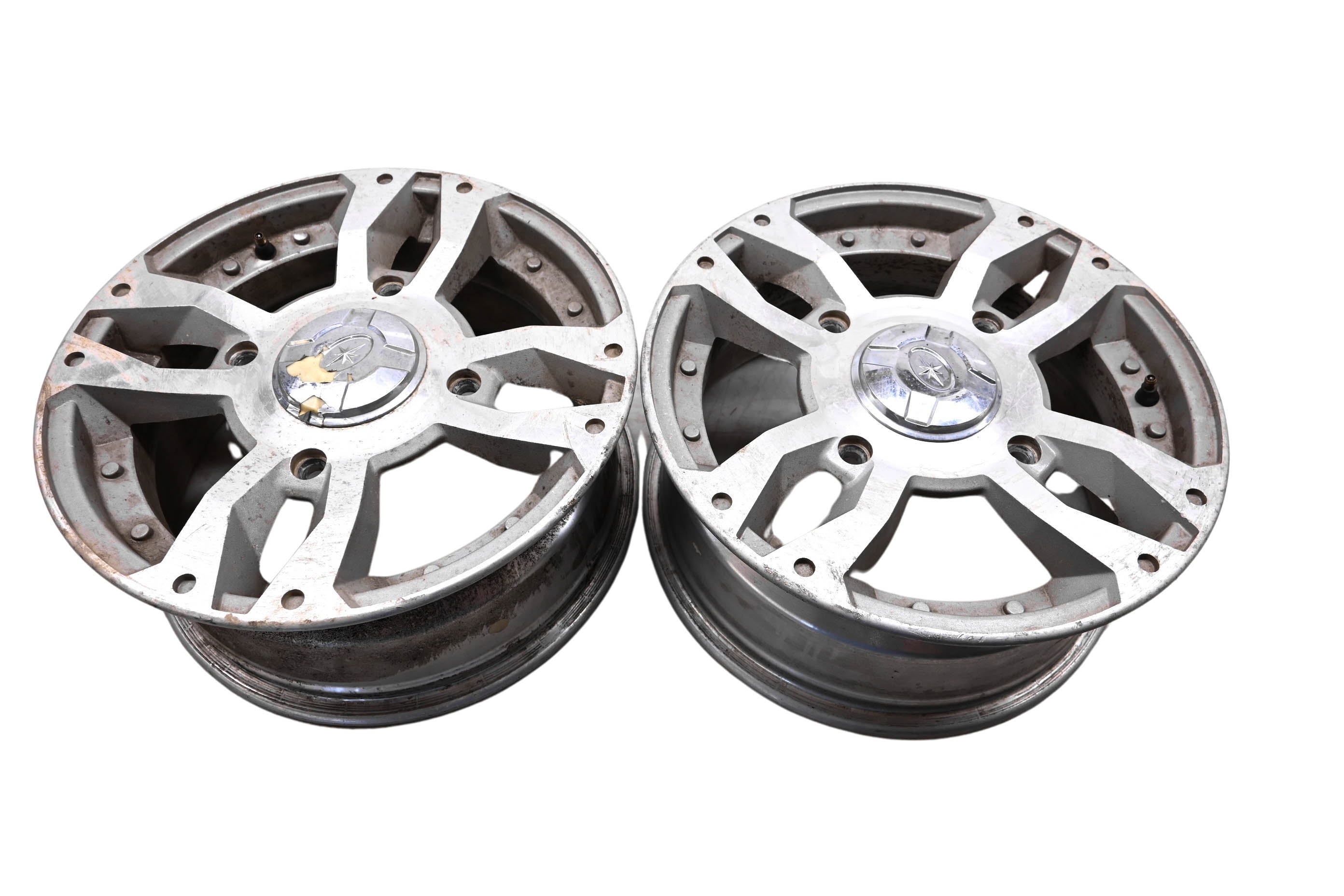 09 Polaris Sportsman 850 4x4 Front Wheels Rims 14X6 4/156