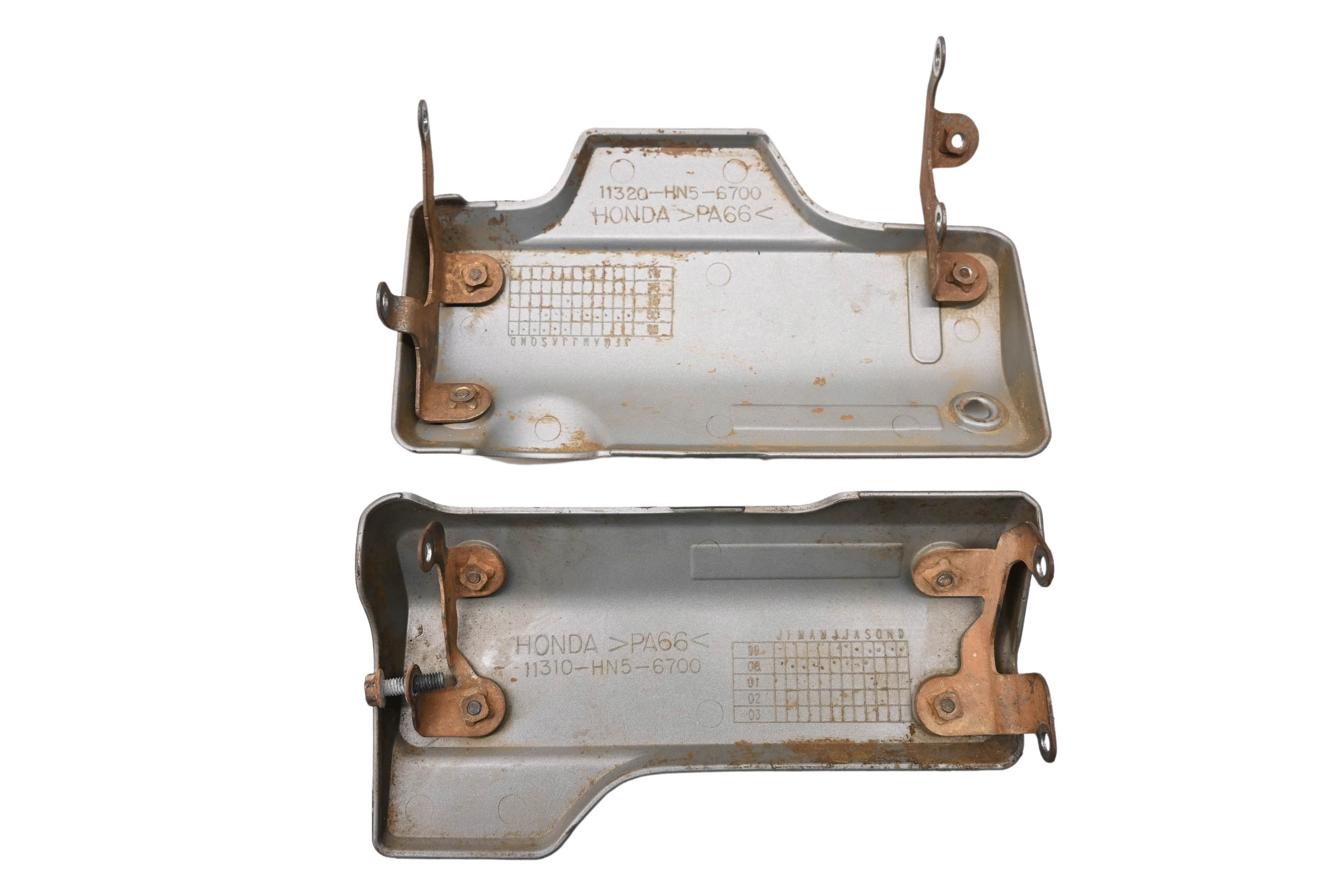 01 Honda Rancher 350 ES 2x4 Engine Side Panels Left & Right TRX350TE