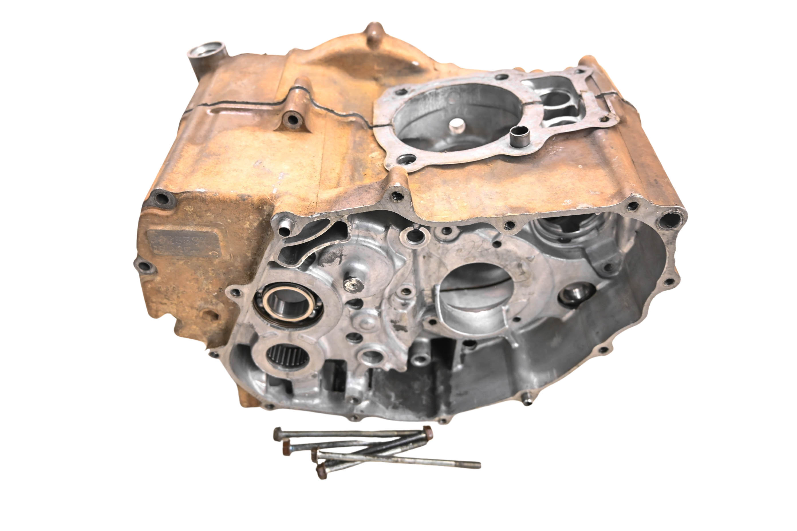 01 Honda Rancher 350 ES 2x4 Crankcase Center Crank Case TRX350TE