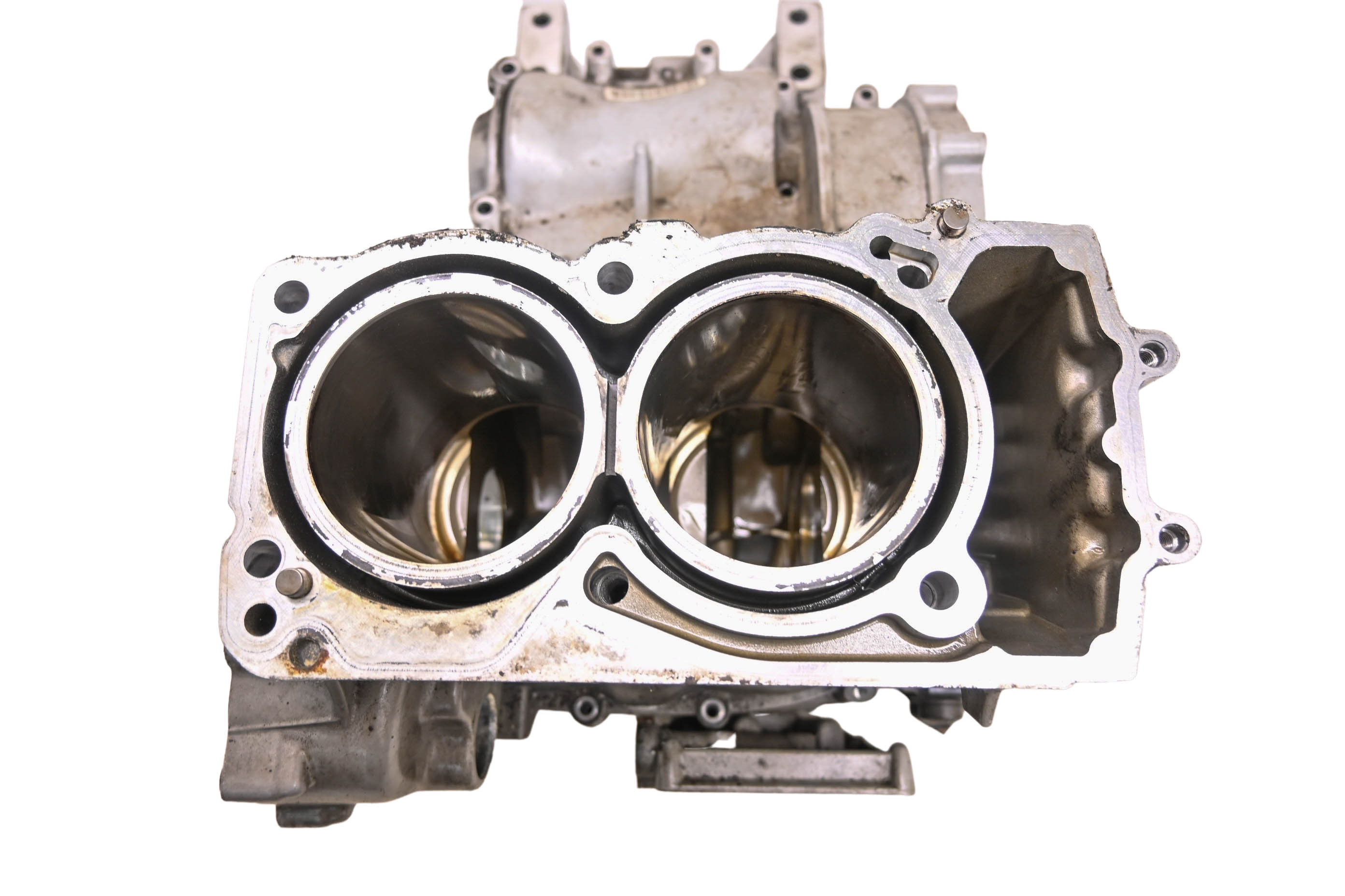 08 BMW F800ST Crankcase Center Crank Case & Cylinders