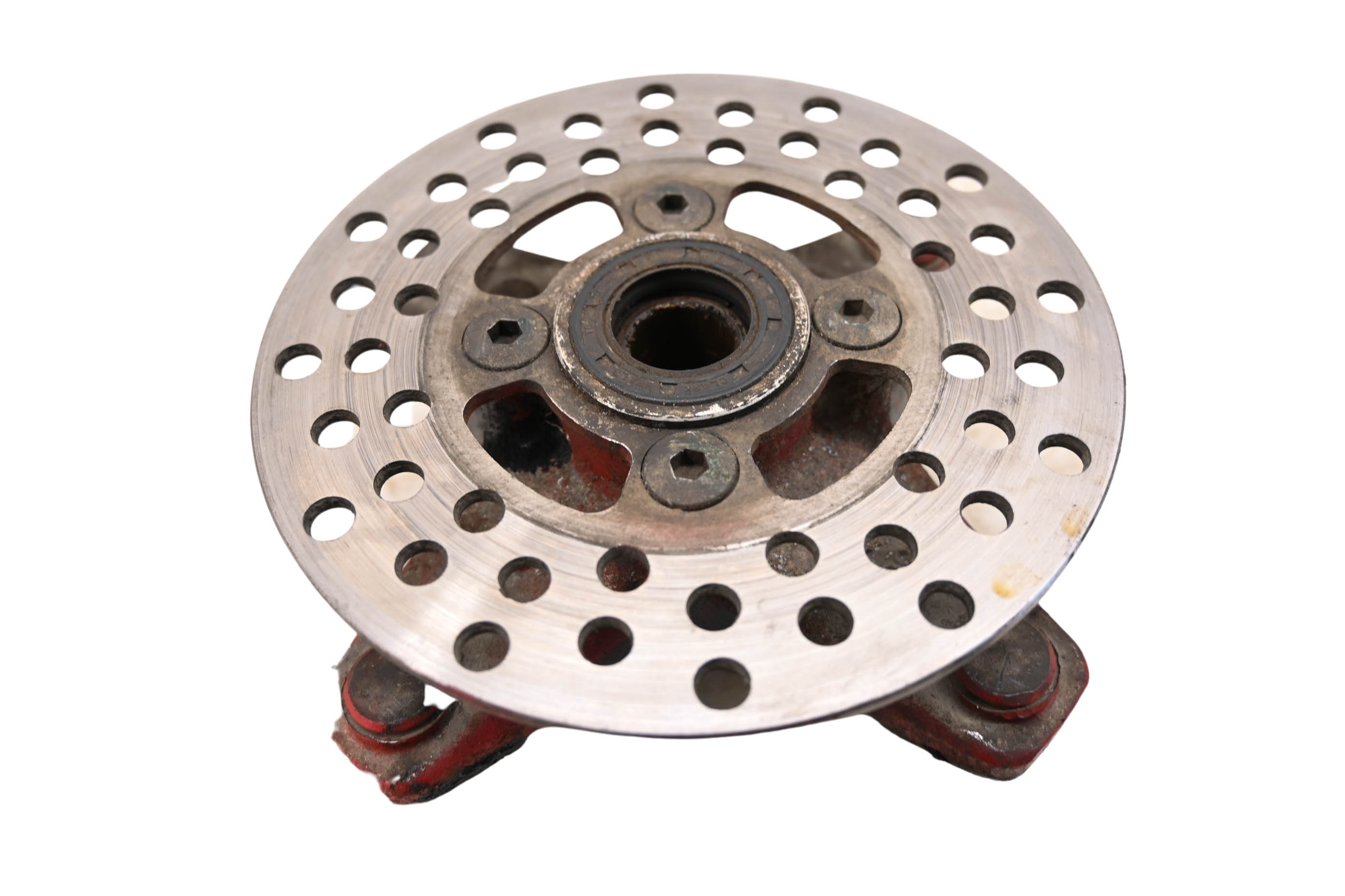 00 Yamaha Warrior 350 2x4 Front Wheel Hub & Rotor Left Right YFM350X