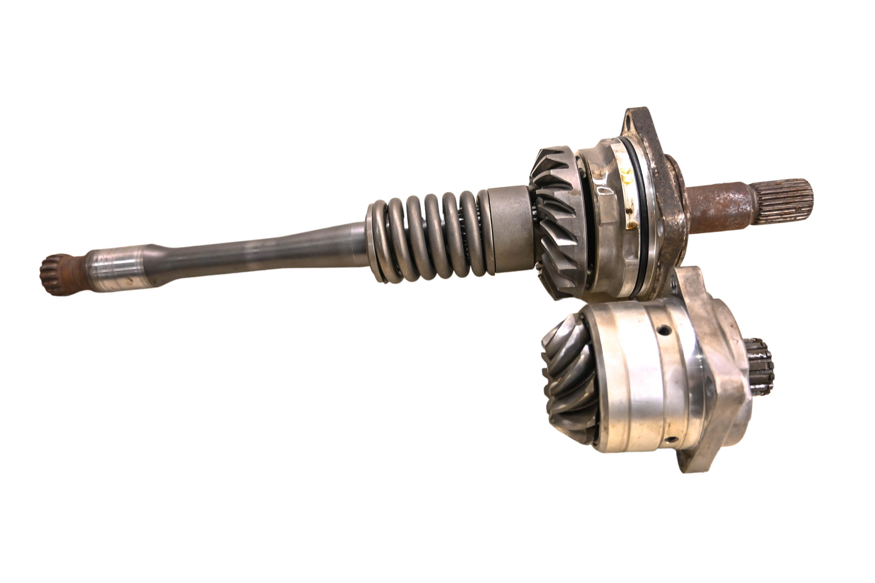 02 Kawasaki Prairie 650 4x4 Transmission Bevel Gears Output Shaft KVF650