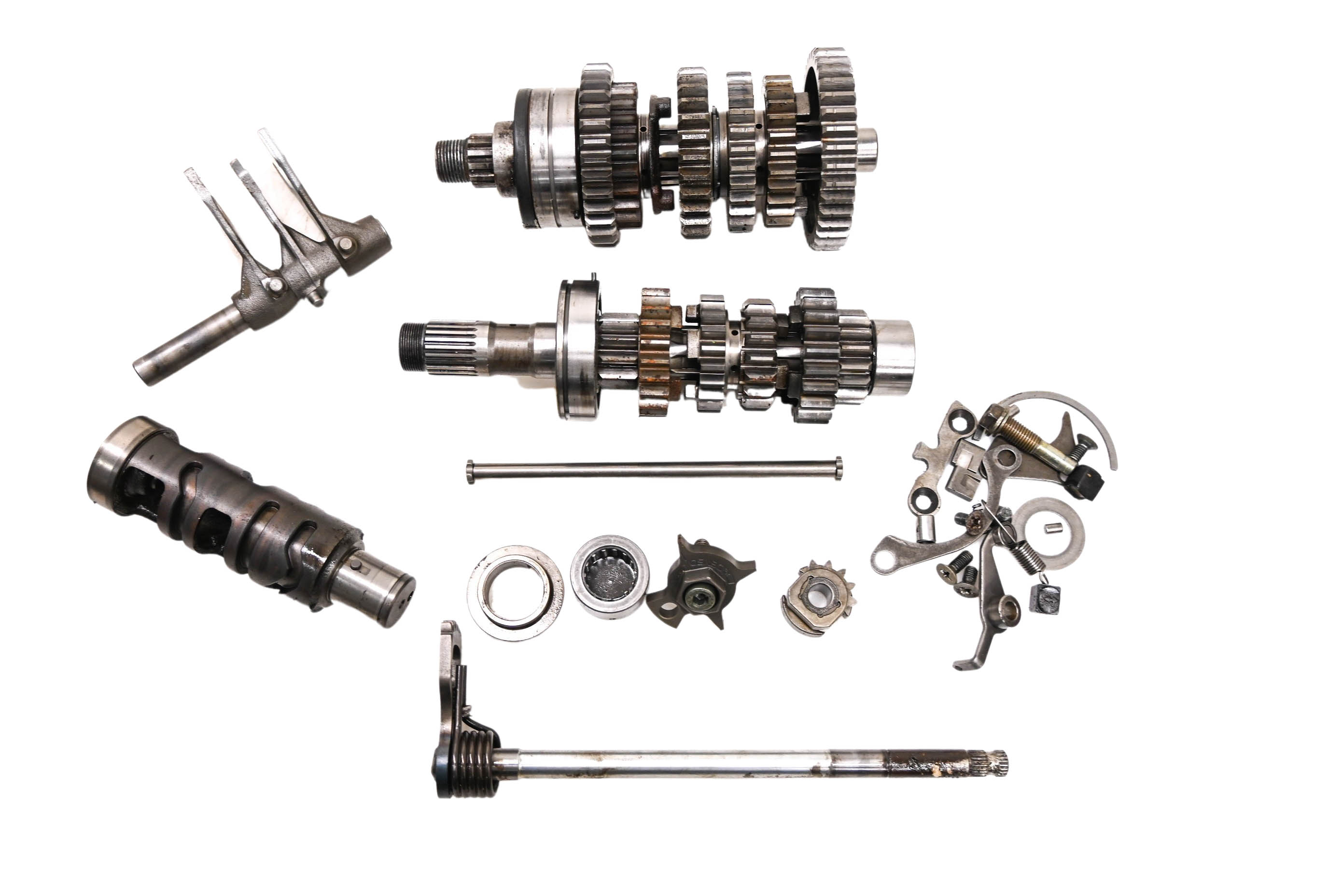 06 Suzuki Katana 600 Transmission Shift Forks & Drum GSX600F