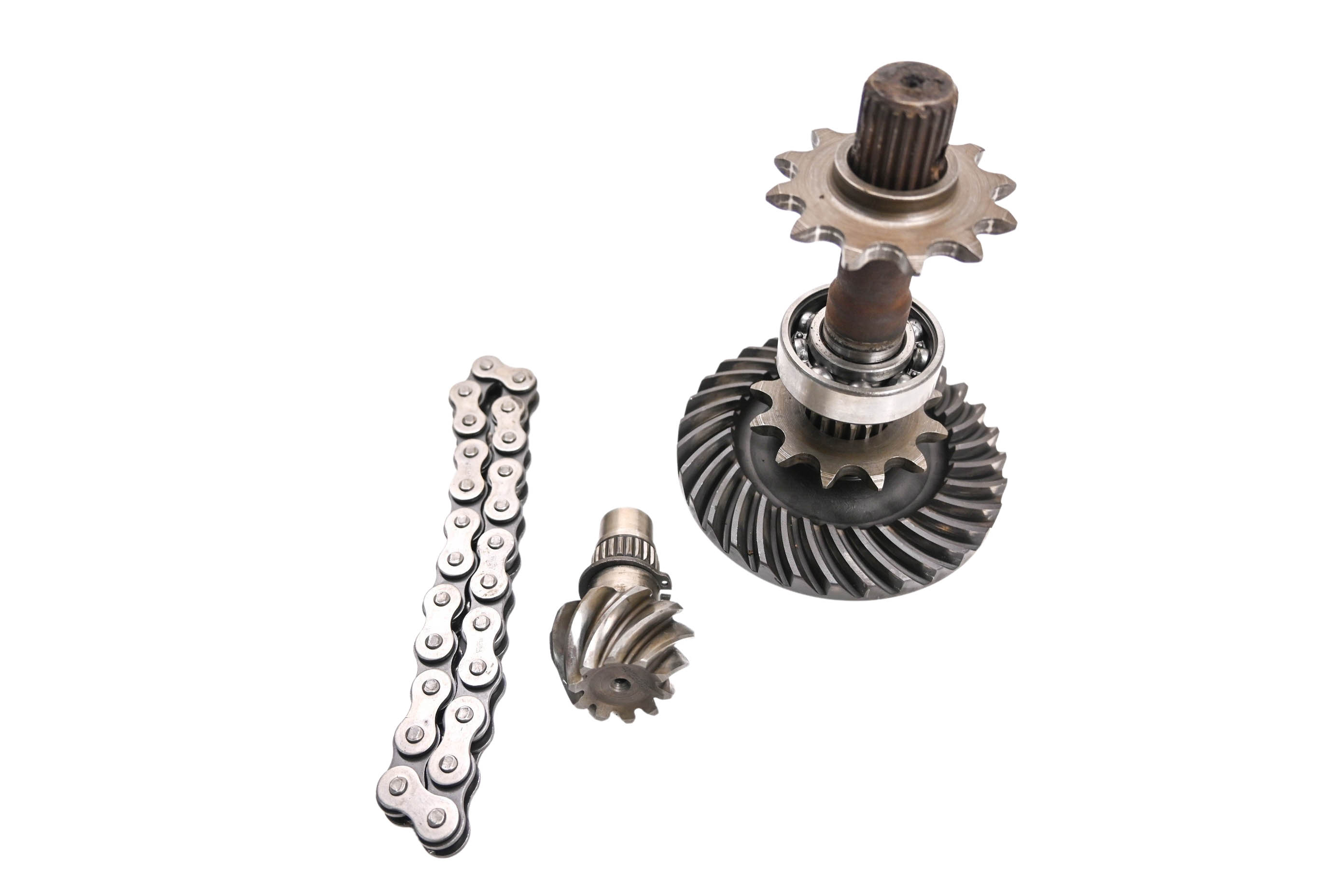 99 Polaris Magnum 500 4x4 Transmission Bevel Gears Output Shaft