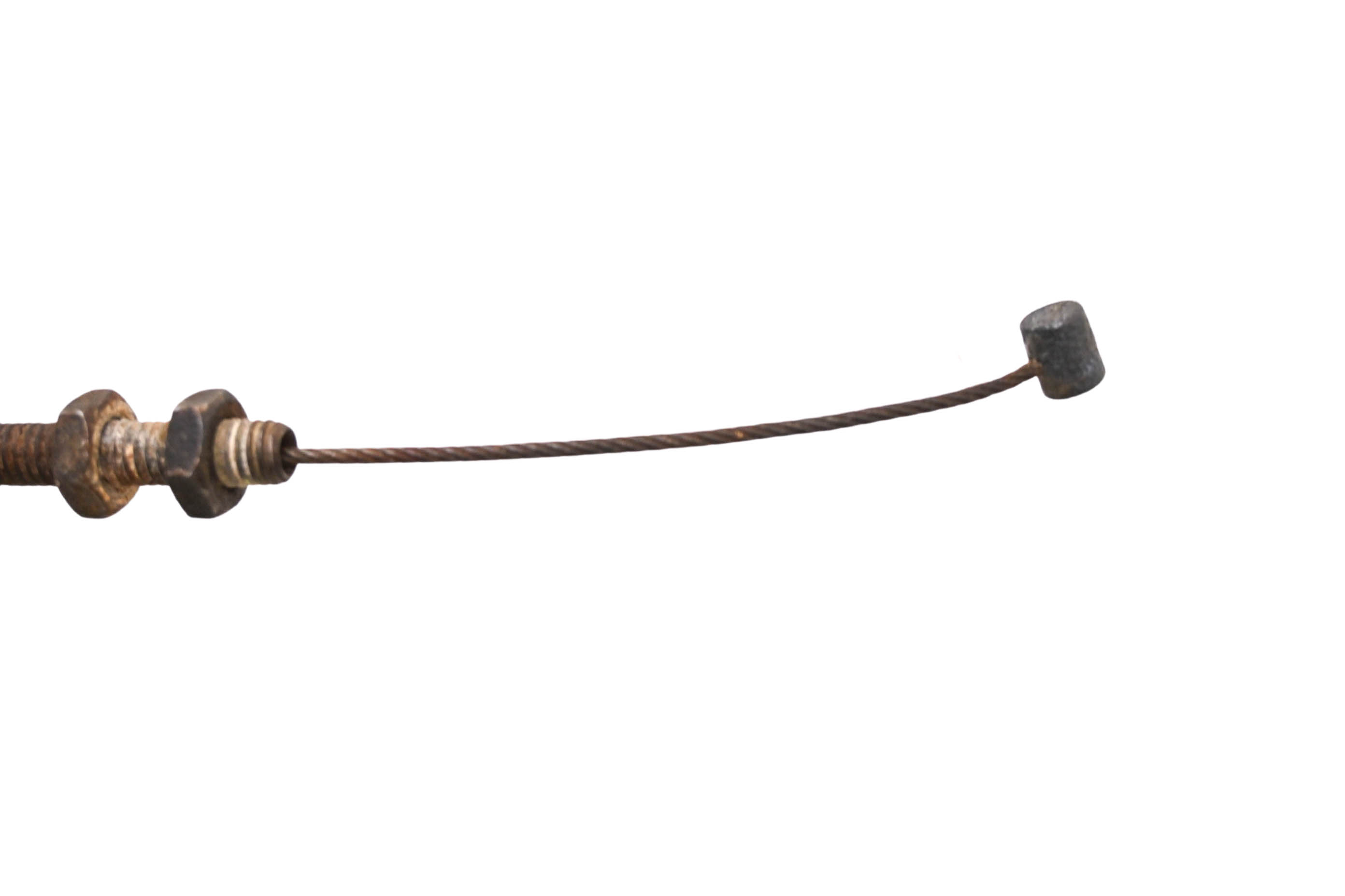 00 Kawasaki KLR650 Throttle Cables Open & Closing