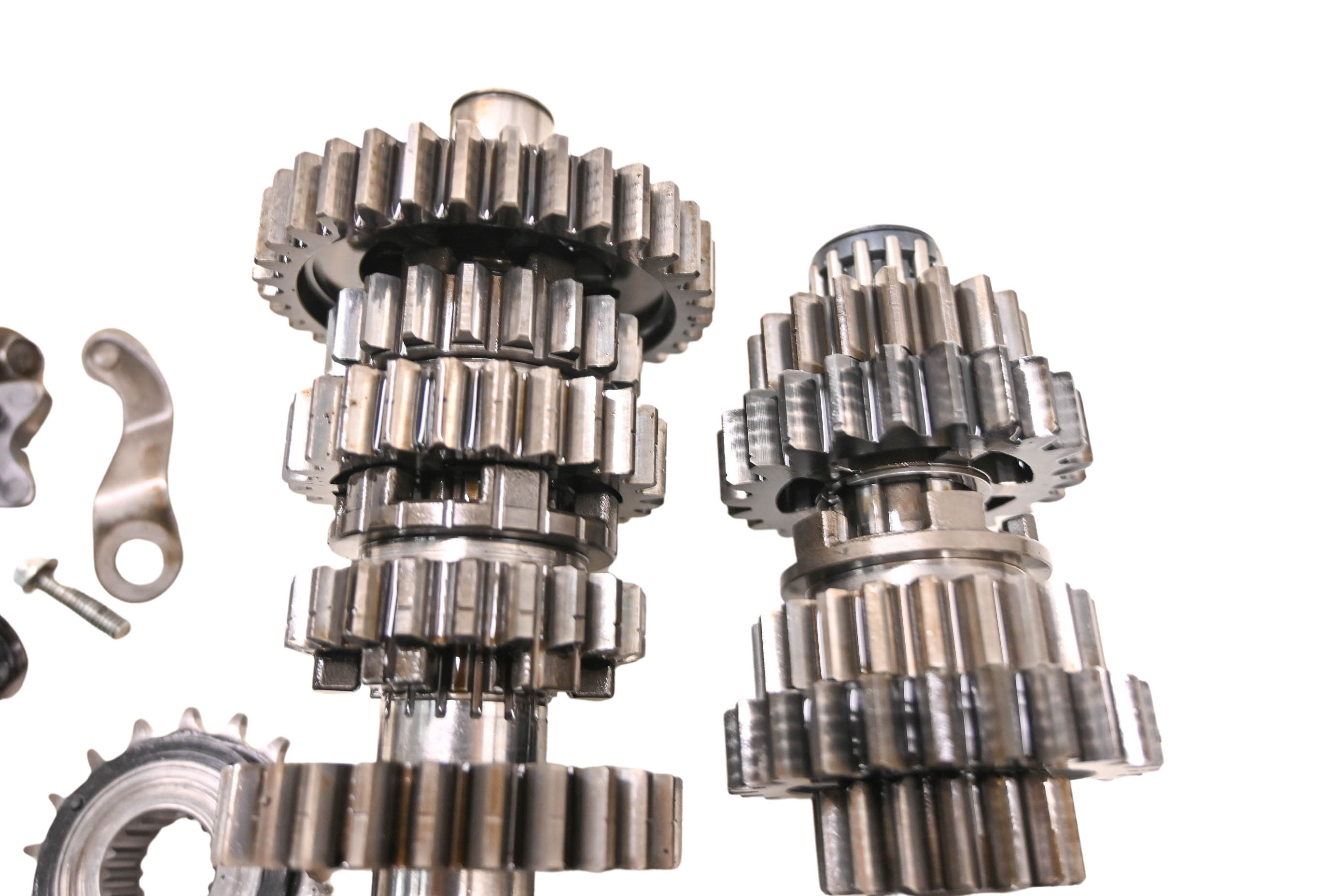 00 Kawasaki KLR650 Transmission Shift Forks & Drum