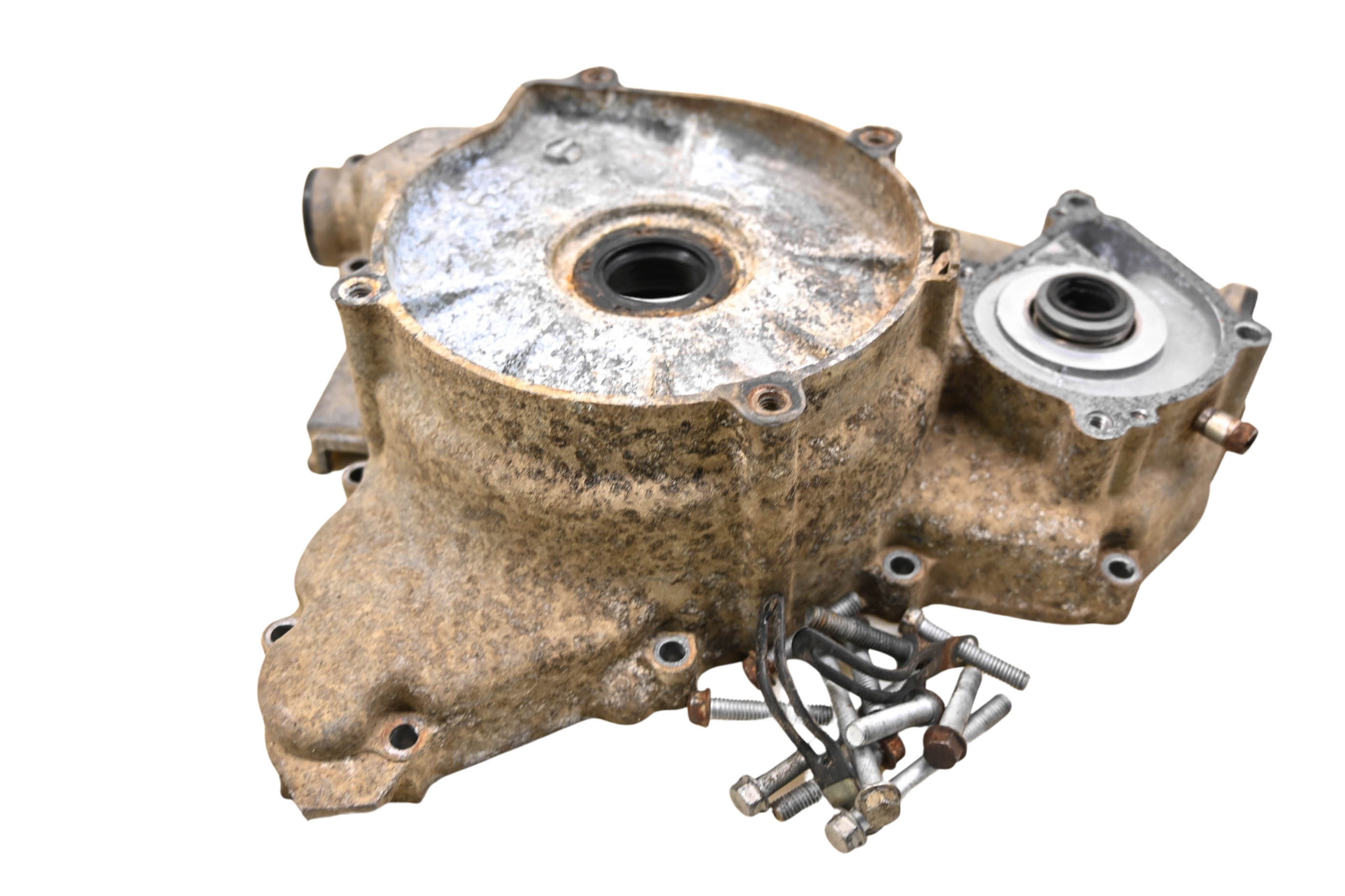 03 Kawasaki Prairie 650 4x4 Stator Cover KVF650