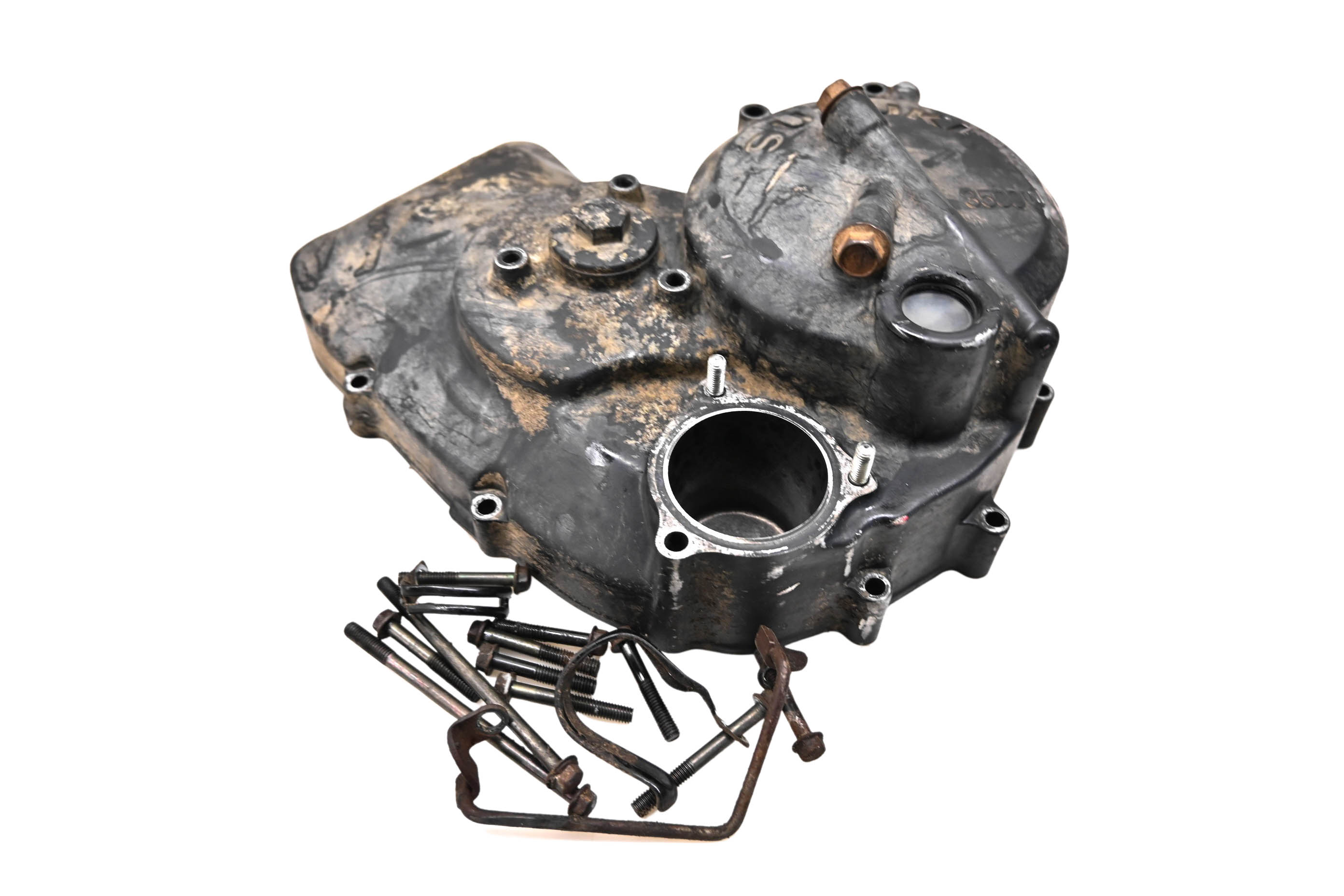 88 Suzuki Quad Runner 250 4x4 Clutch Cover LT4WD