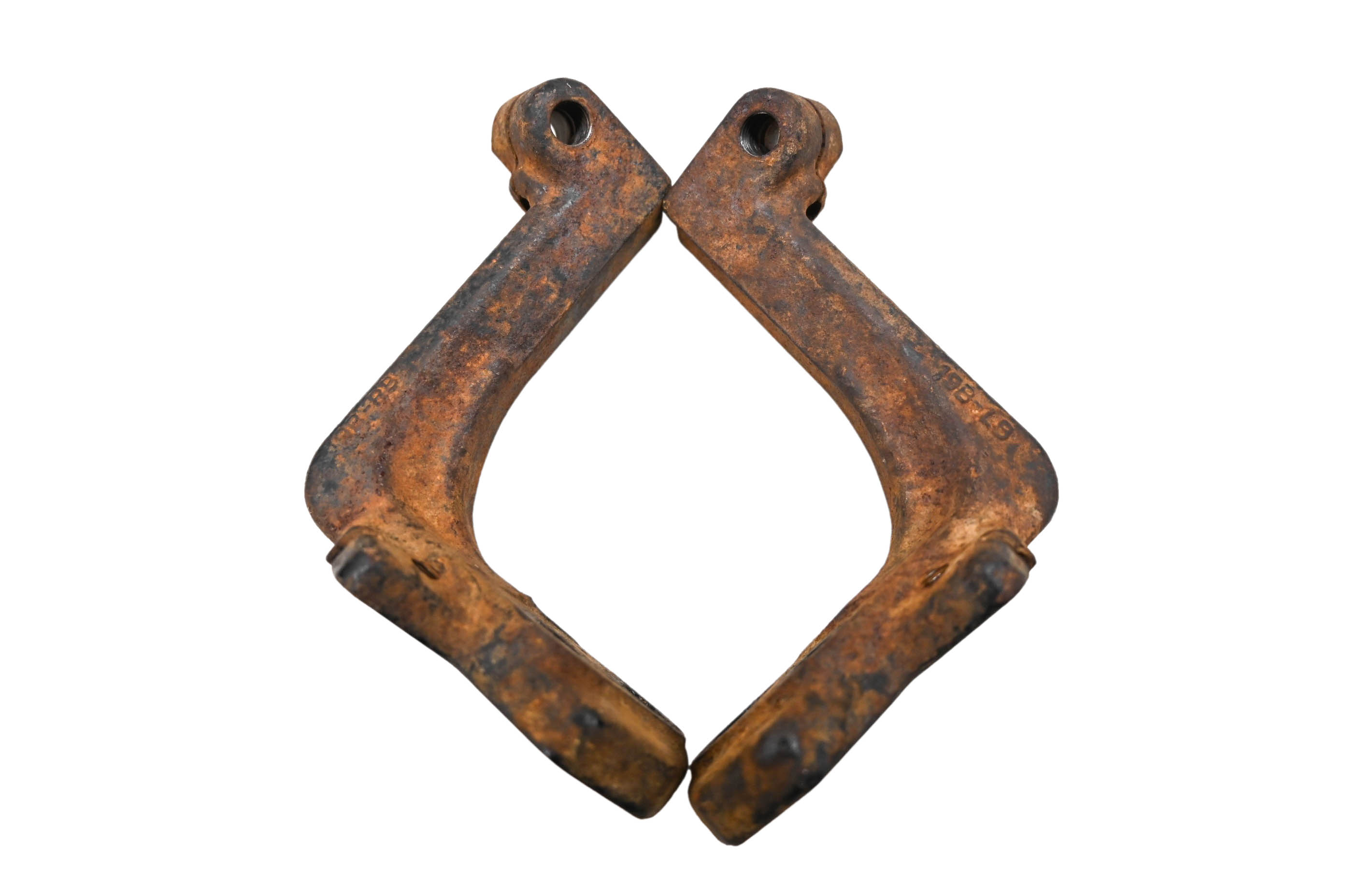 88 Suzuki Quad Runner 250 4x4 Left & Right Spindle Brackets Mounts LT4WD