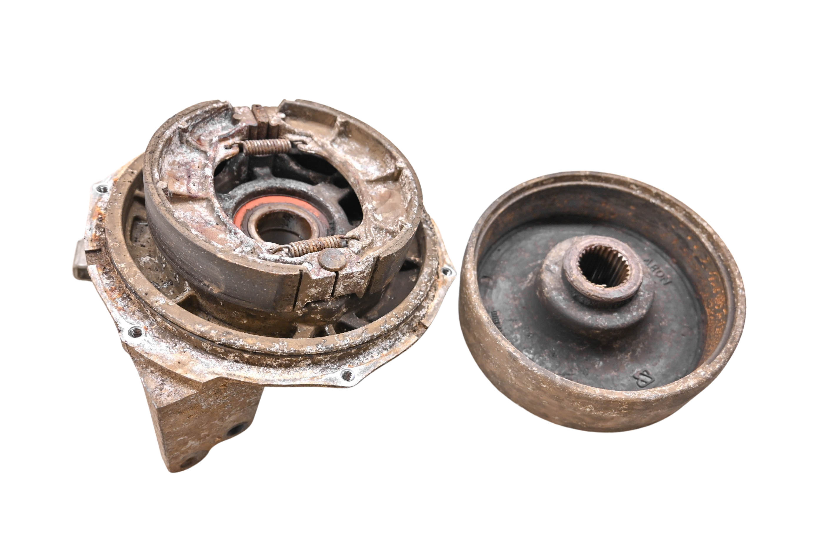 11 Polaris Phoenix 200 2x4 Rear Brake Drum Assembly