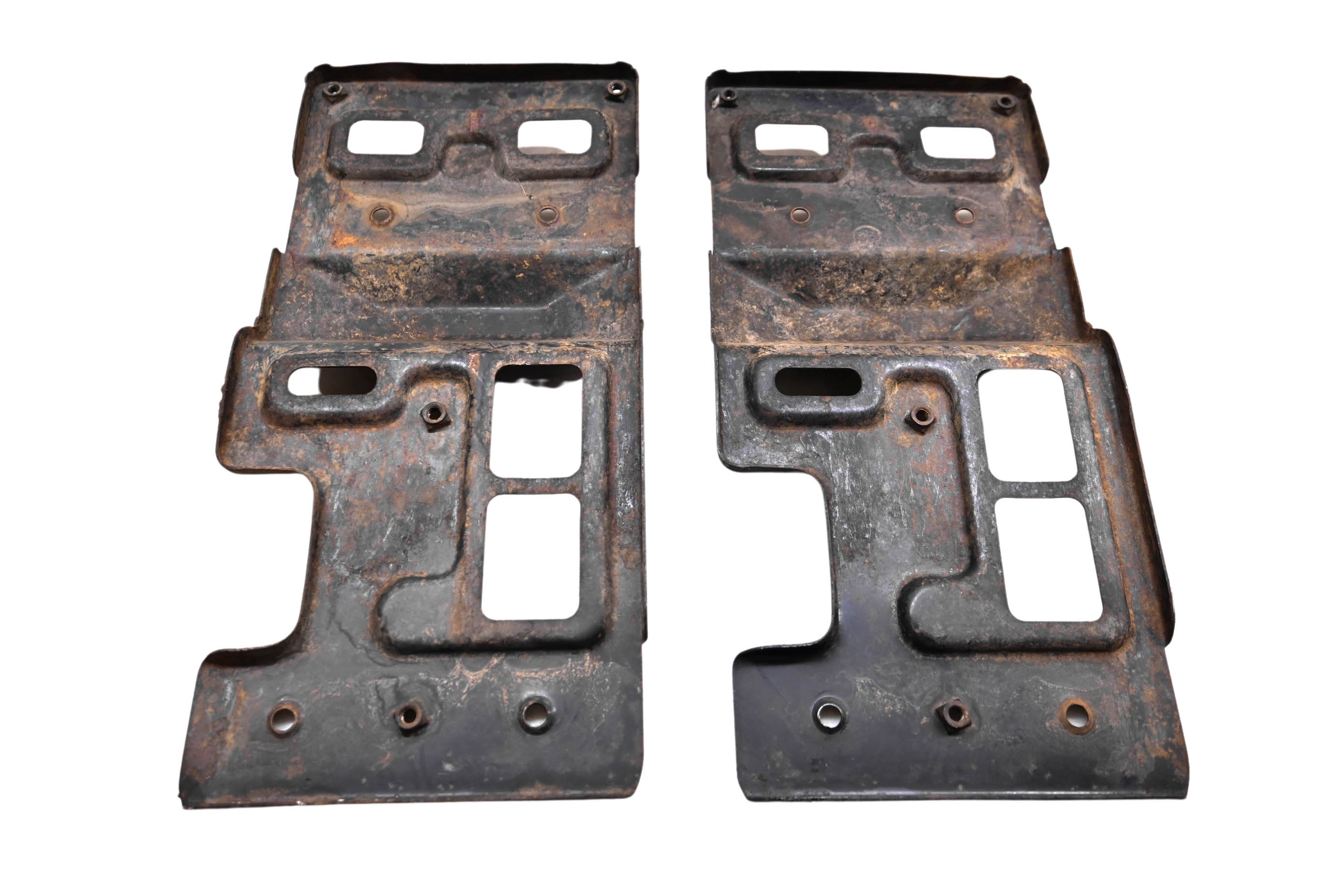 11 Polaris Phoenix 200 2x4 Foot Well Rest Support Brackets Mounts Left & Right