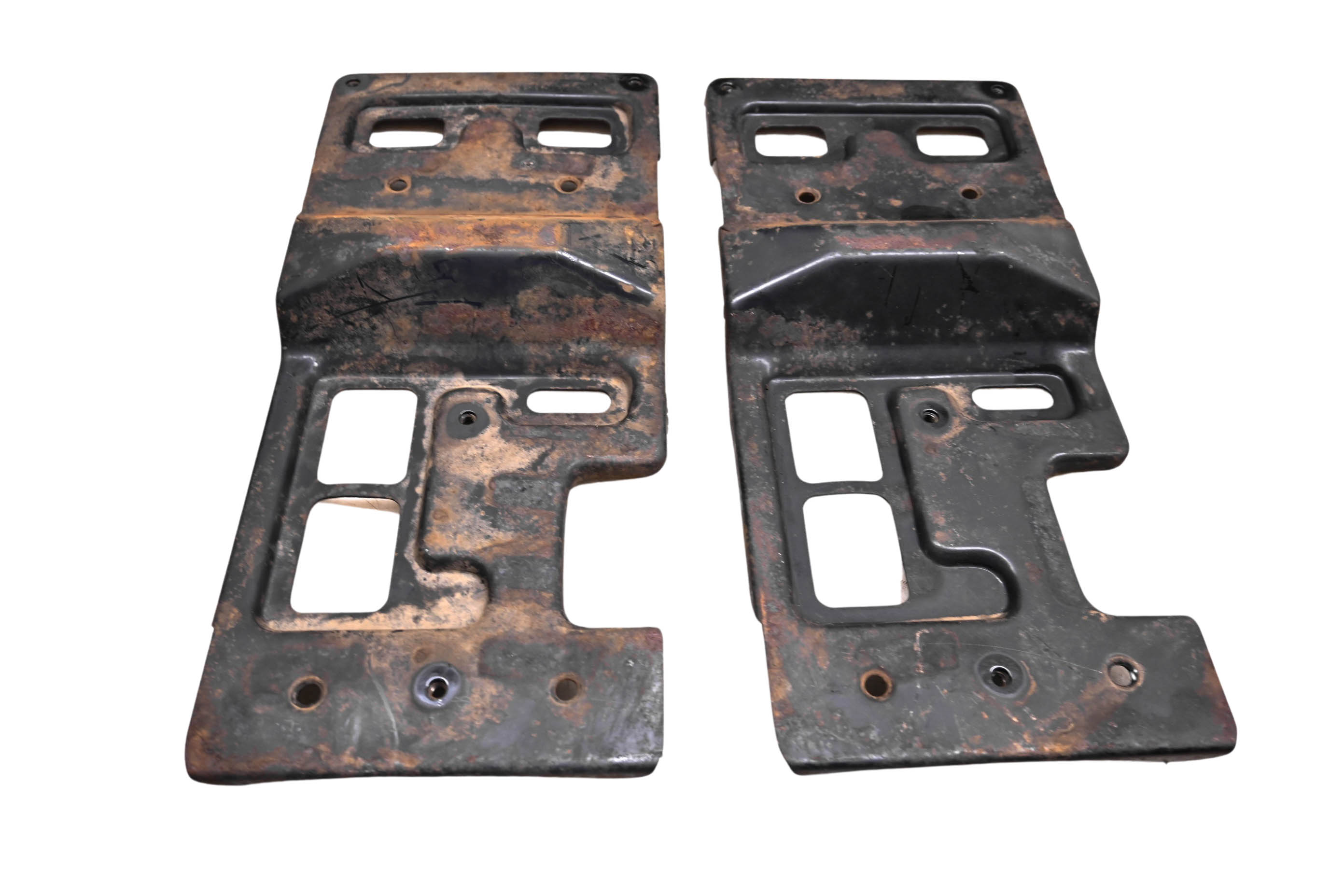 11 Polaris Phoenix 200 2x4 Foot Well Rest Support Brackets Mounts Left & Right