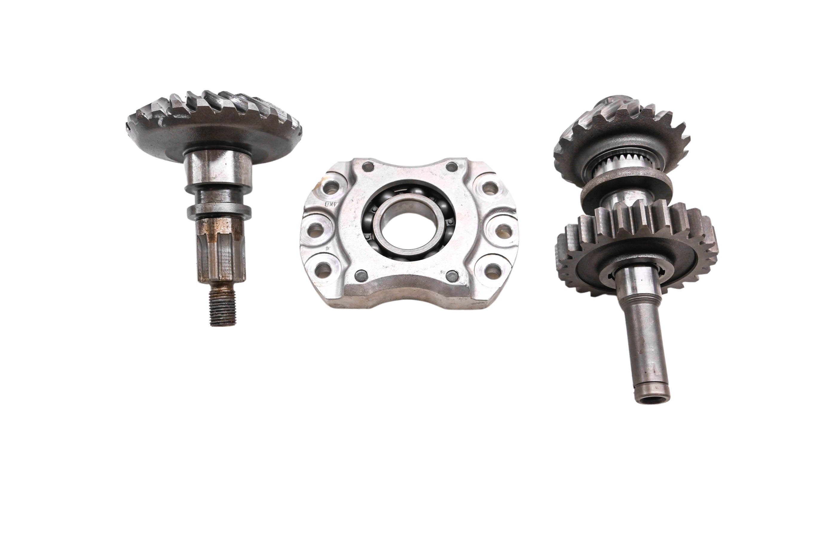 01 Yamaha Wolverine 350 4x4 Transmission Bevel Gears Output Shaft YFM350FX