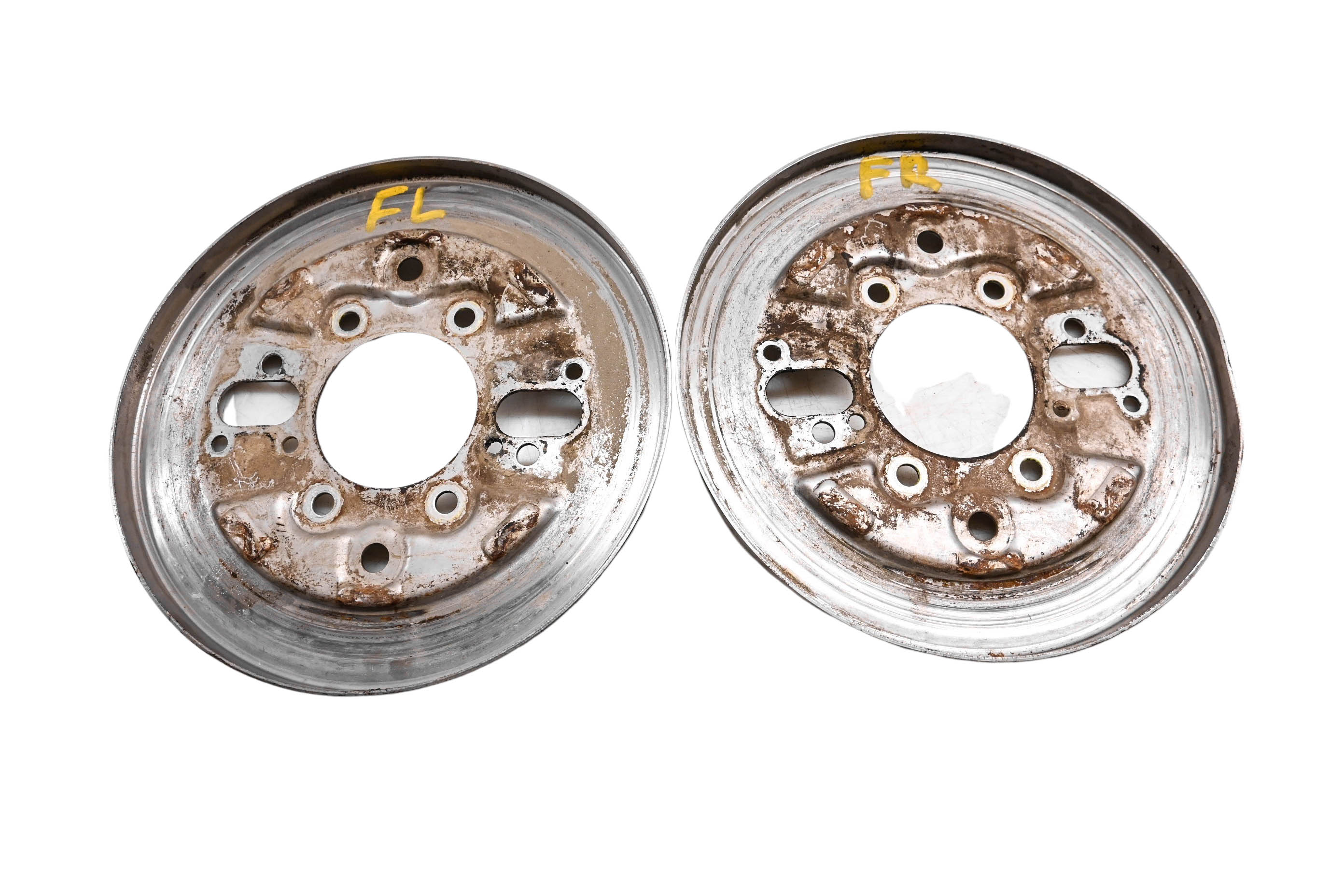 00 Honda Foreman 450 ES 4x4 Front Brake Drum Panel Covers TRX450ES