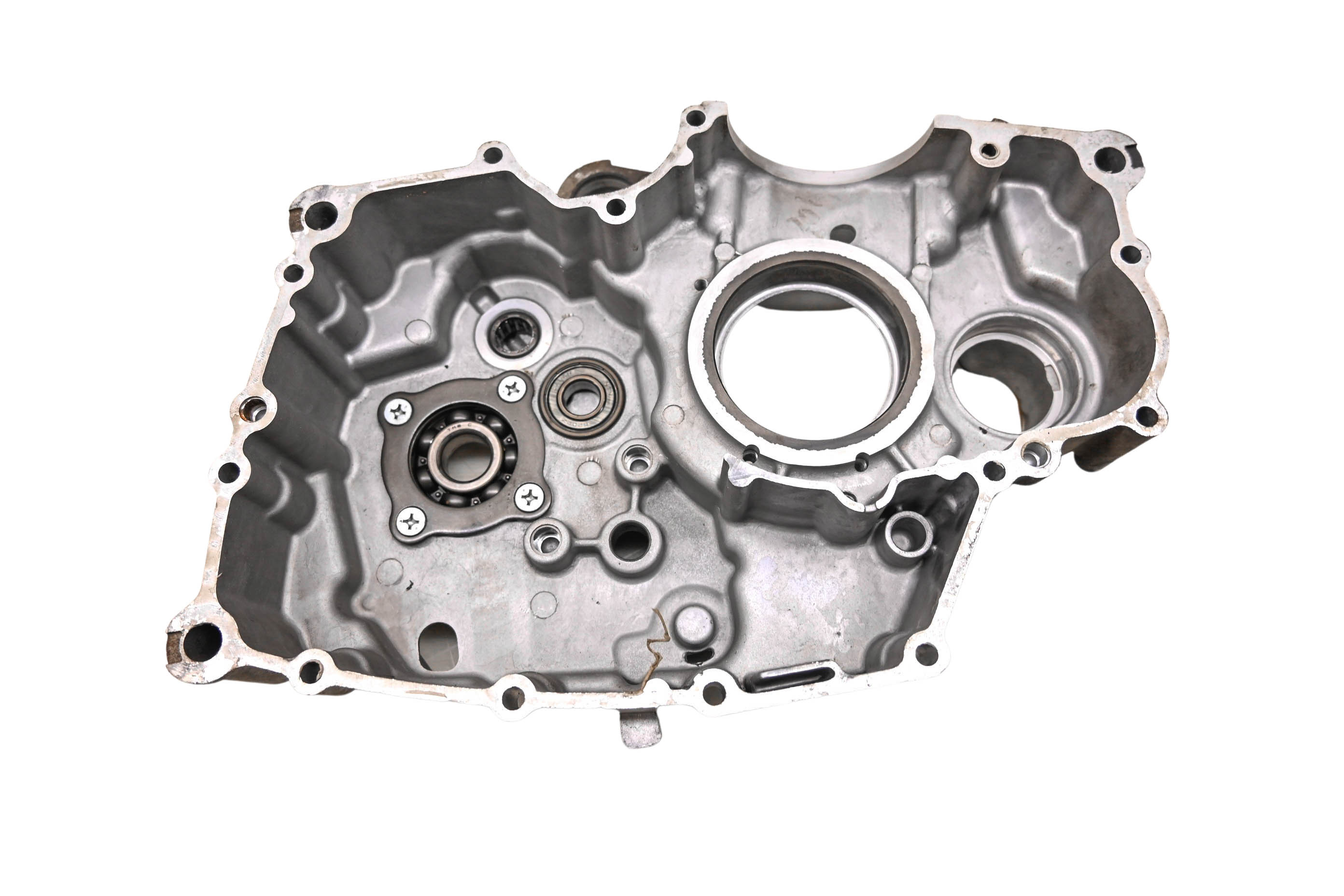 03 Kawasaki Bayou 250 2x4 Left Crankcase Center Half Crank Case KLF250