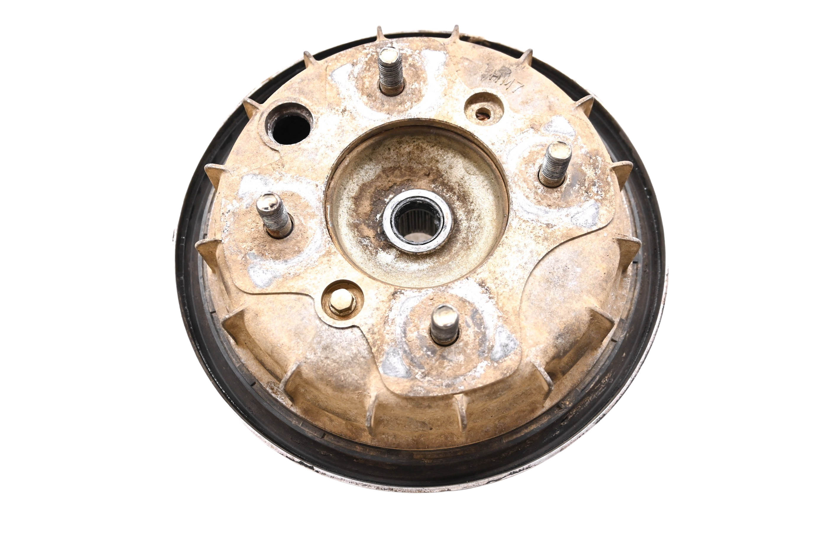 00 Honda Rancher 350 4x4 Front Left Brake Drum Assembly TRX350FE