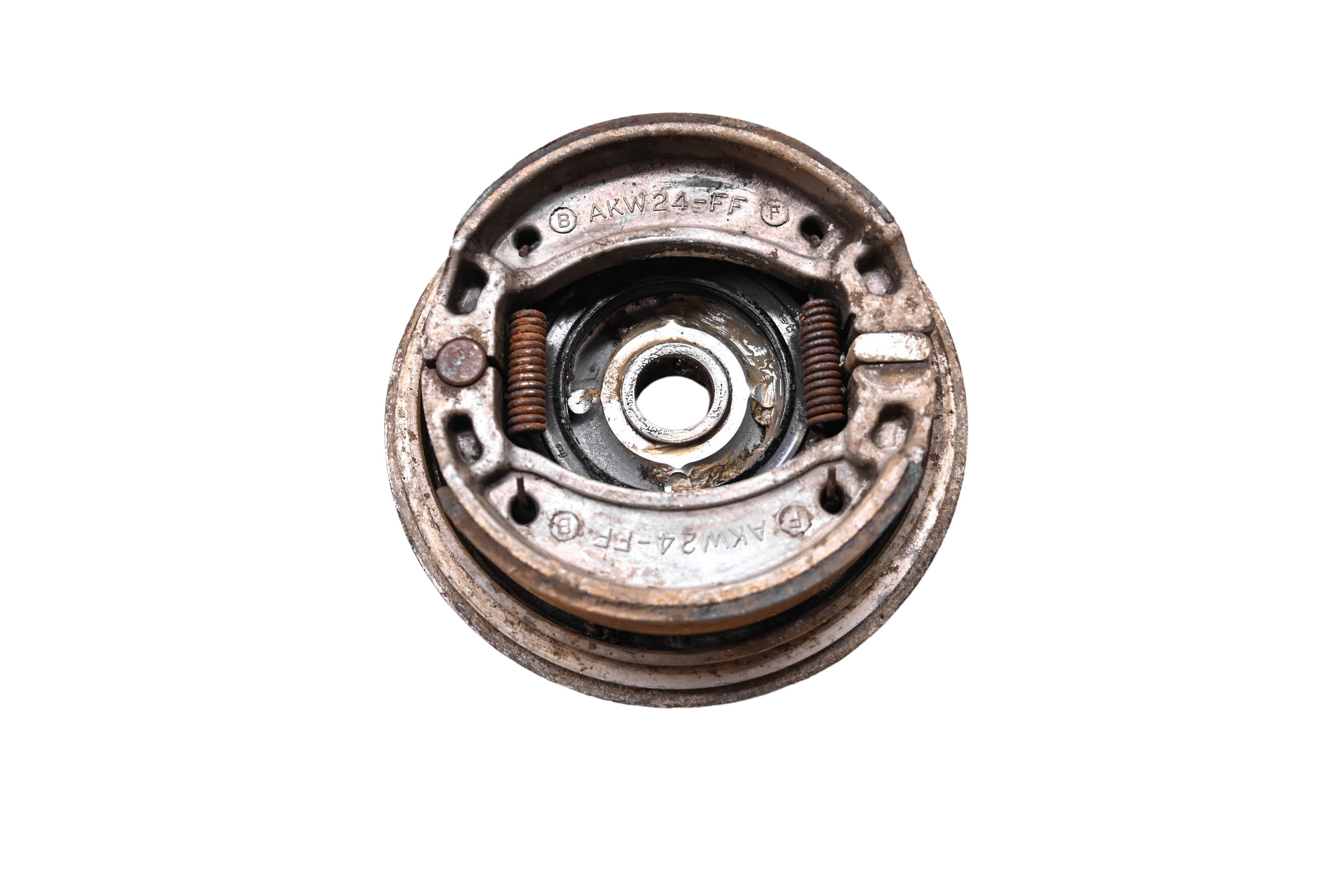 87 Polaris Cyclone 250X 2x4 Front Right Brake Drum Assembly