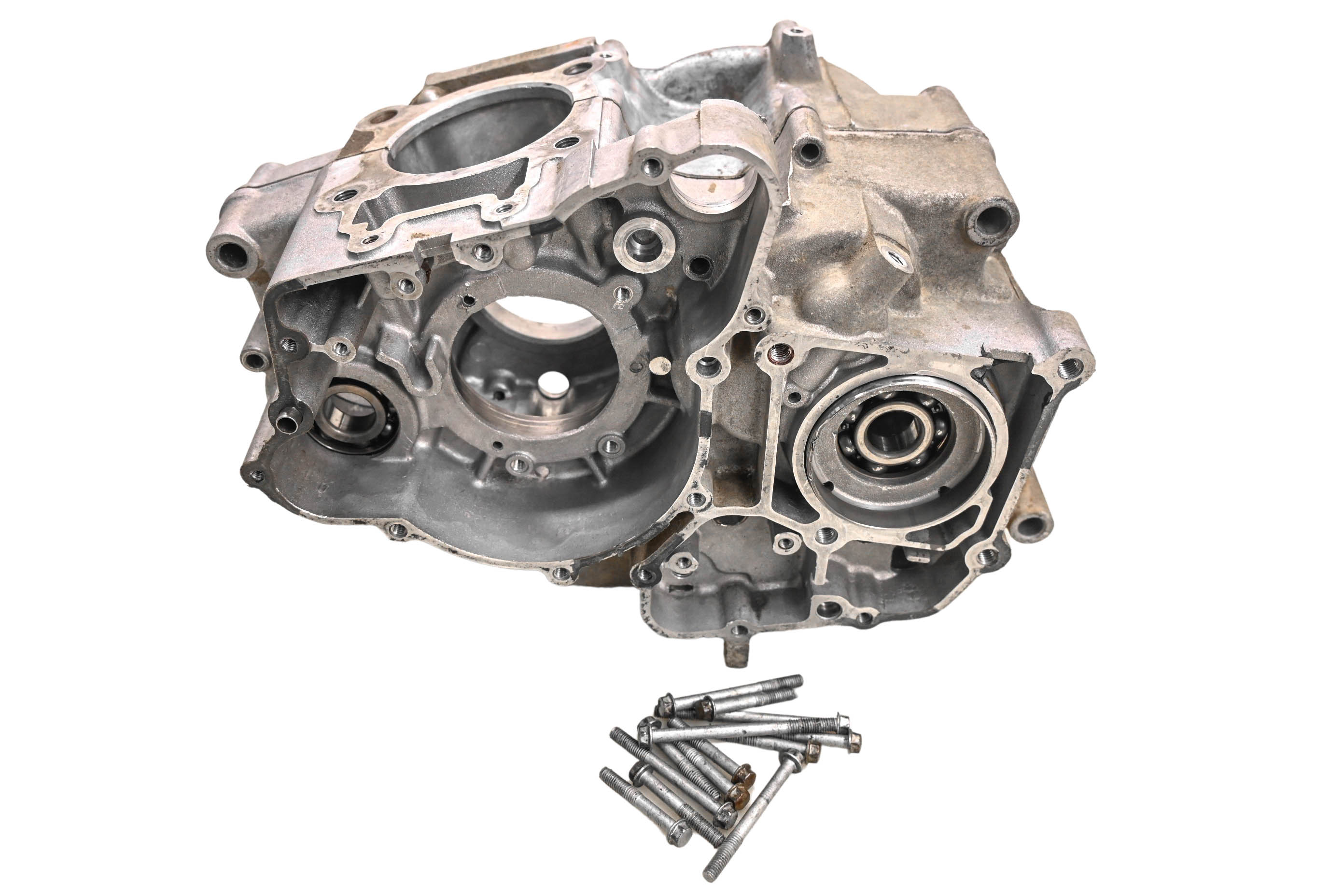 00 Kawasaki Bayou 220 2x4 Crankcase Center Crank Case KLF220